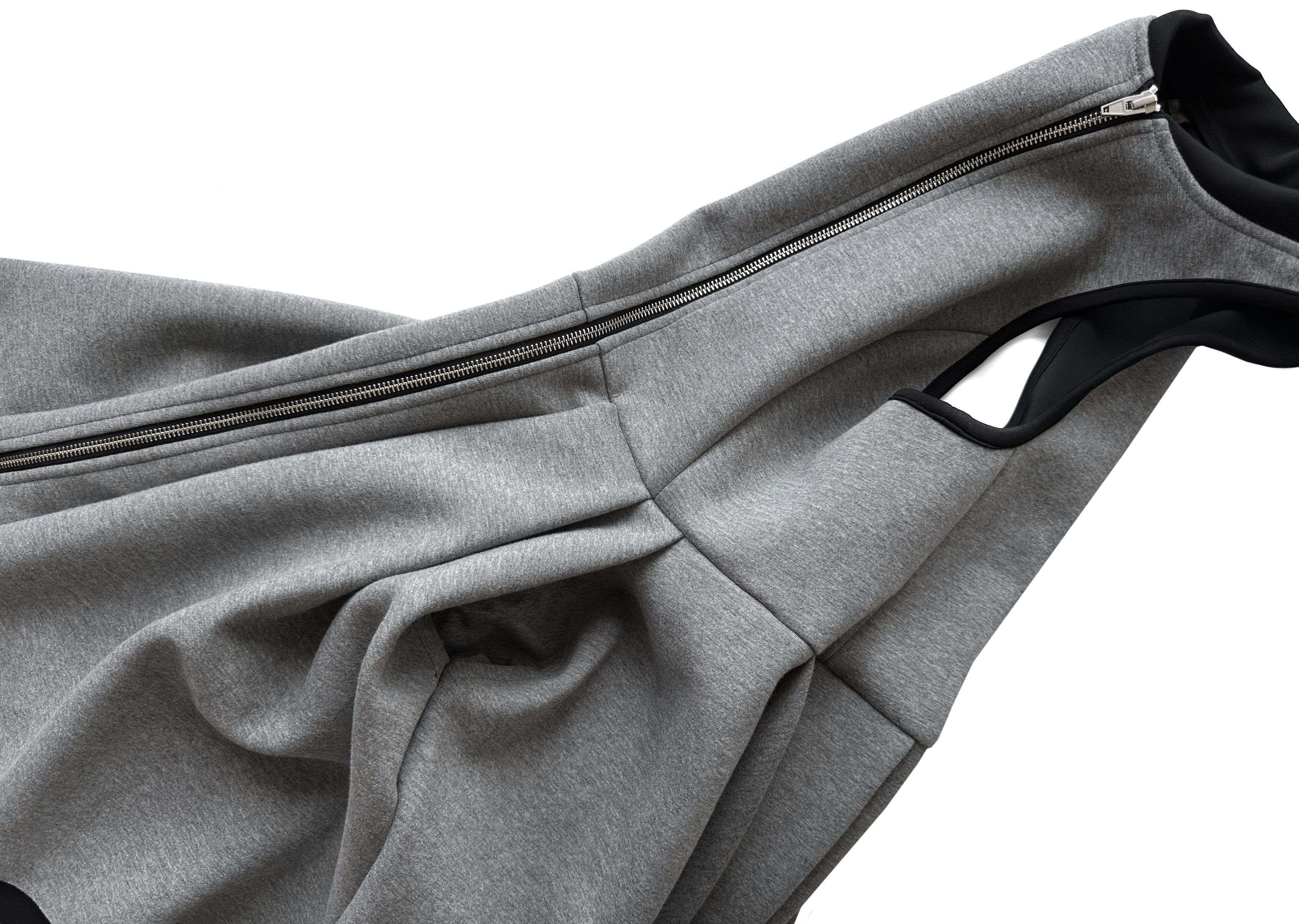 Alexander Wang × T by Alexander Wang T by Alexander Wang grey neopren zip dress Size M / US 6-8 / IT 42-44 - 6 Thumbnail
