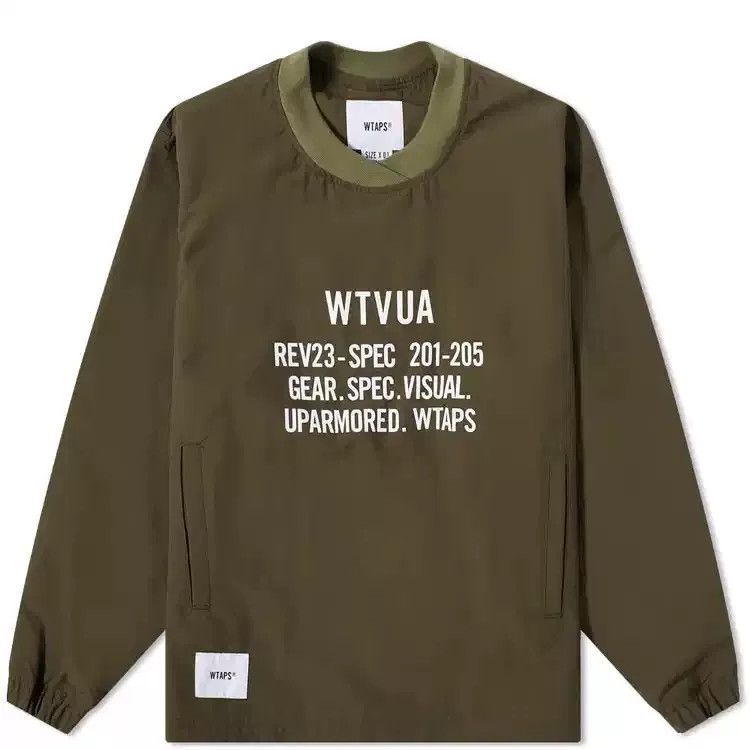 Wtaps wtaps nylon smock jacket in green Size US XL / EU 56 / 4 - 1 Thumbnail