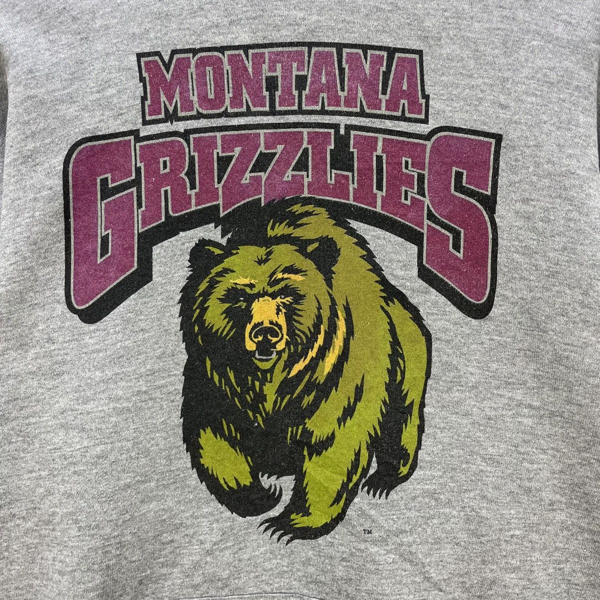 Russell Athletic 💥Vintage Russell Montana Grizzlies Charging Bear Hooded Size US M / EU 48-50 / 2 - 4 Thumbnail