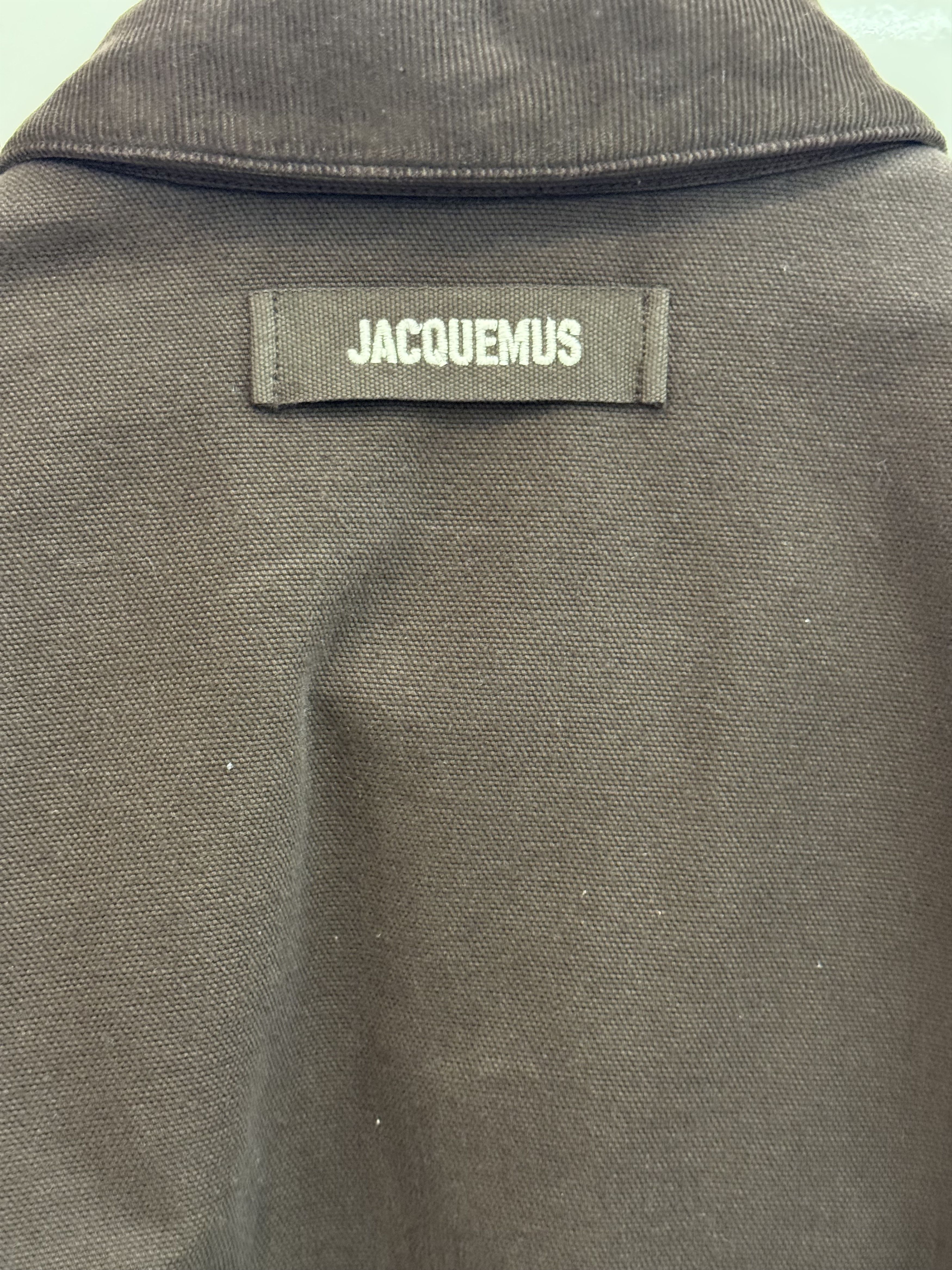 Jacquemus Jacquemus Le Blouson Trivela 'Dark Brown' Size US M / EU 48-50 / 2 - 13 Thumbnail