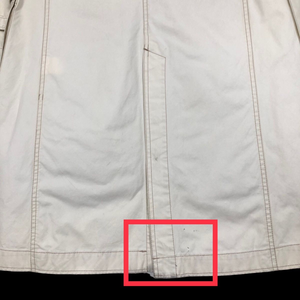 Hysteric Glamour Vintage Hysteric Glamour Cotton Canvas Trench Coat Size M / US 6-8 / IT 42-44 - 22 Thumbnail
