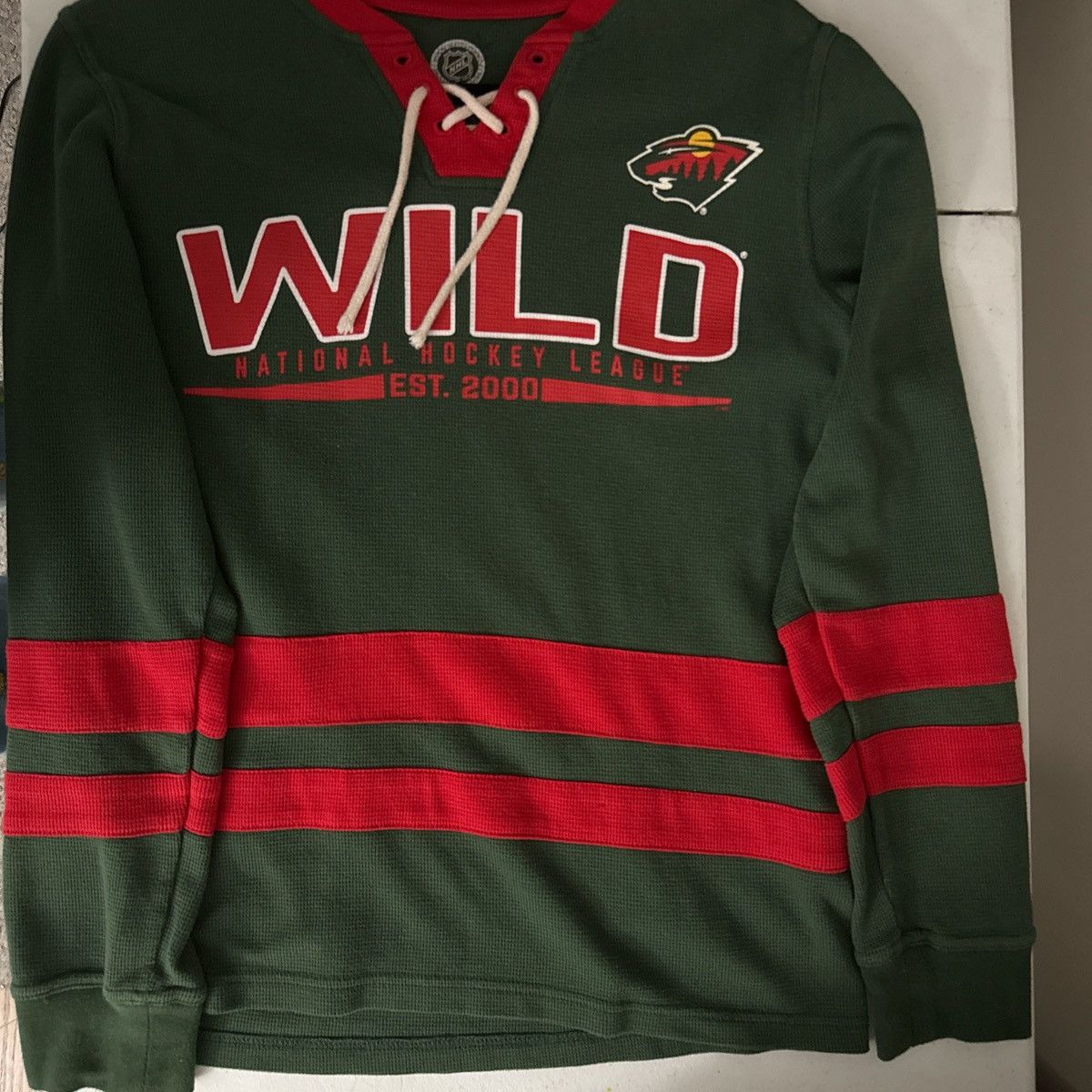 NHL × Vintage Vintage xNHL sweater T shirt Size US S / EU 44-46 / 1 - 6 Thumbnail