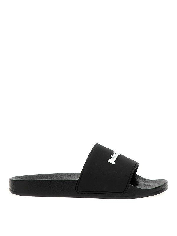 Palm Angels o1y1125 Slippers in Black Size US 6 / IT 36 - 1 Thumbnail