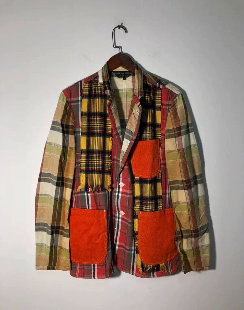 Comme Des Garcons Patchwork Blazer | Grailed