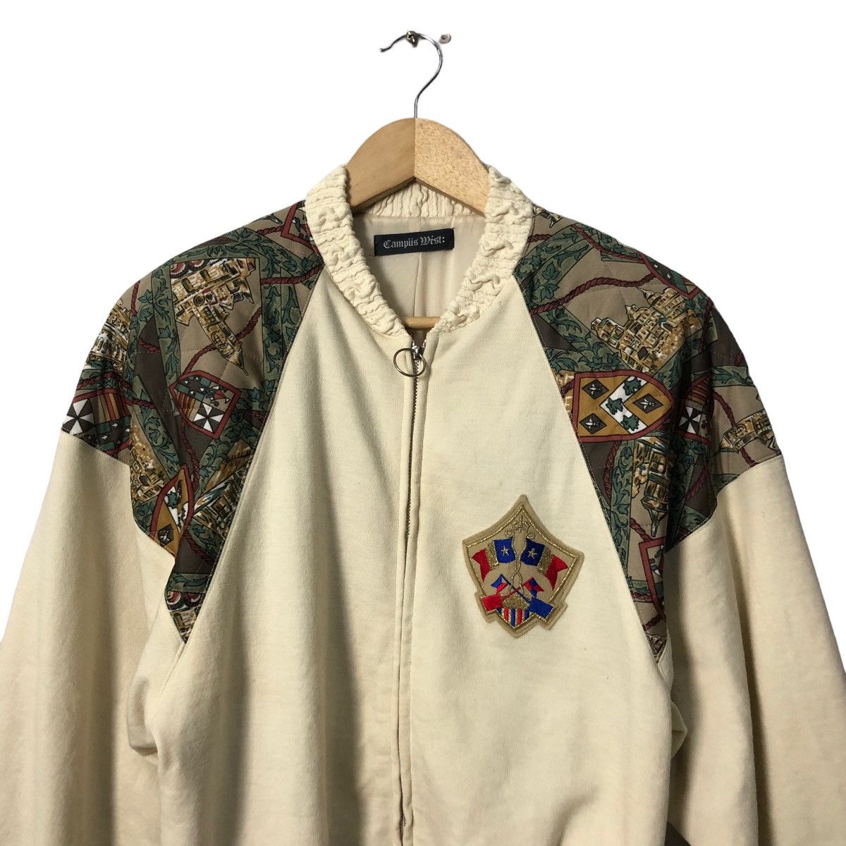 Vintage Vintage Campus West Zipper Ups Jacket Size US M / EU 48-50 / 2 - 4 Thumbnail