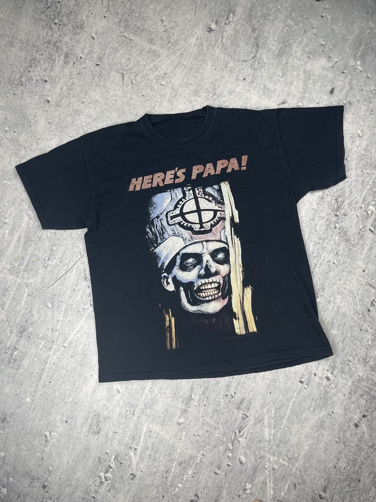 Vintage Here’s Papa big logo tee 2013 Size US L / EU 52-54 / 3 - 1 Thumbnail