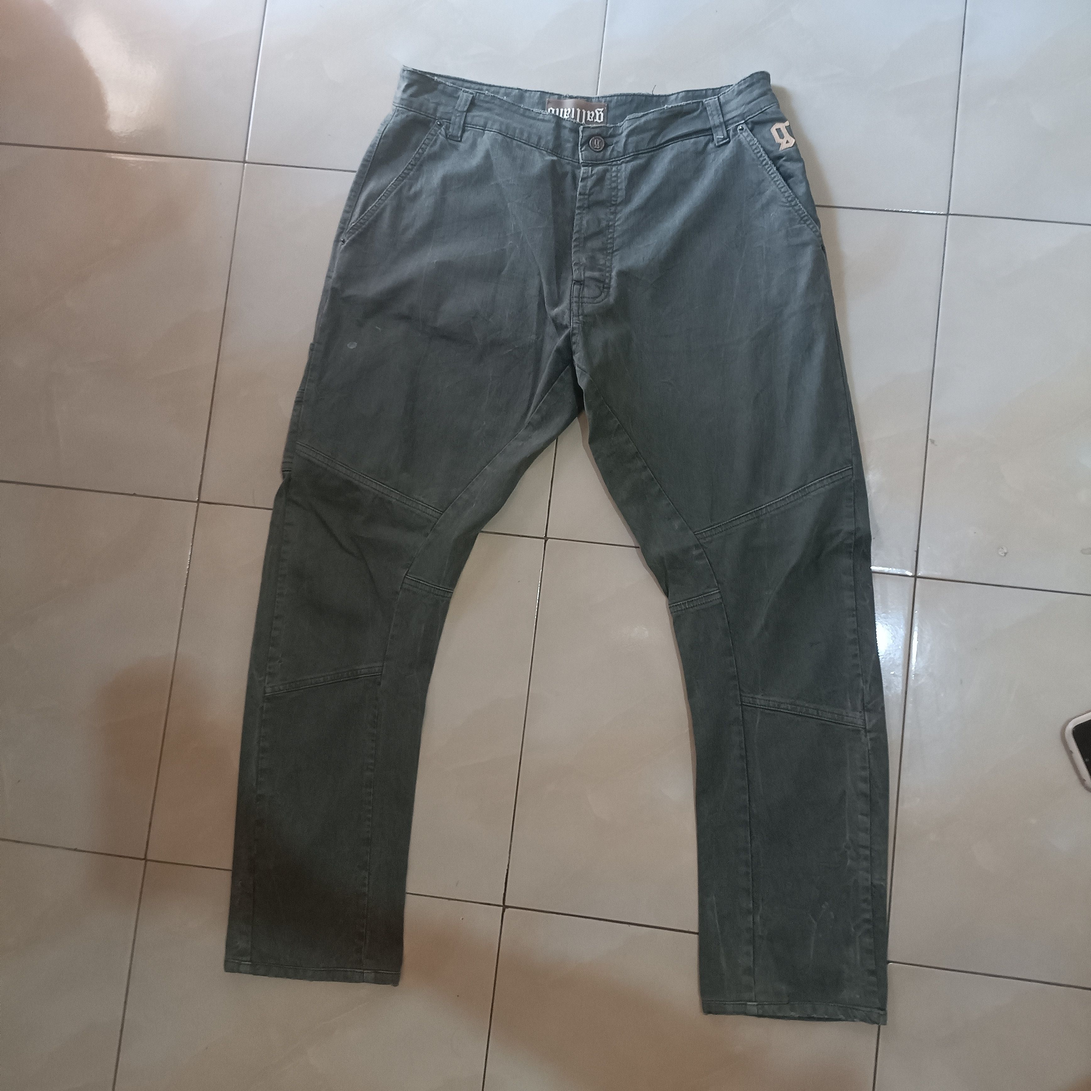John Galliano VINTAGE 2000'S JOHN GALLIANO LONG PANTS Size US 32 / EU 48 - 3 Thumbnail