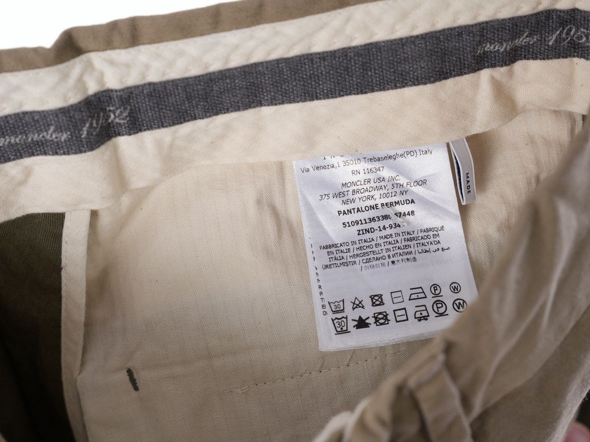 Moncler Moncler Pantalone Bermuda Shorts Casual Men Size 48 Size US 32 / EU 48 - 7 Thumbnail