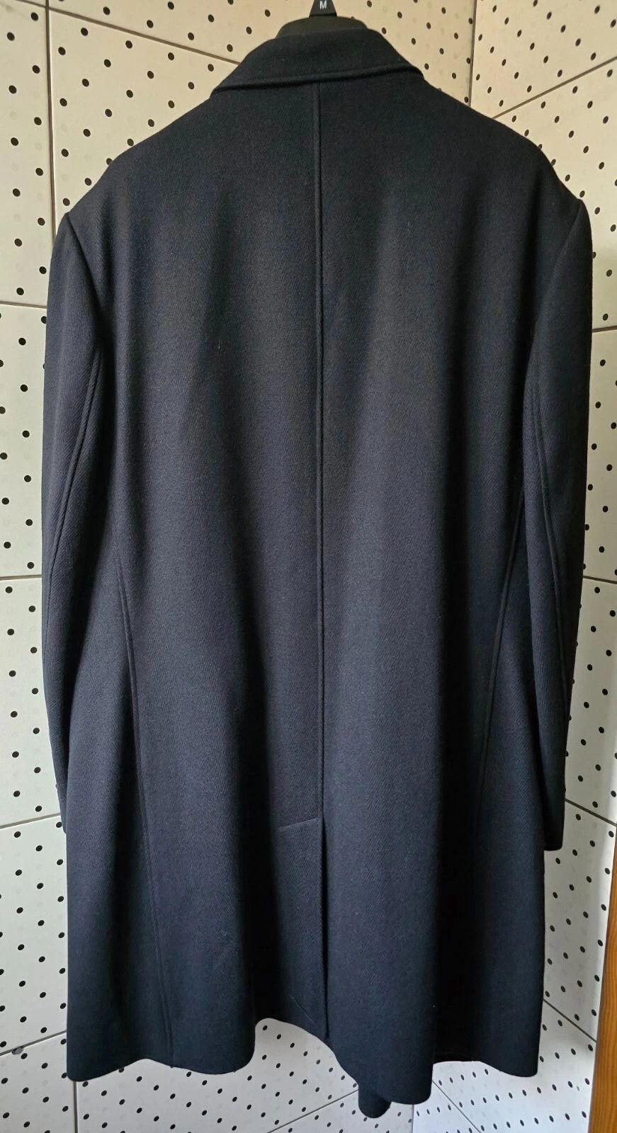 Savile Row SAVILE ROW Cashmere & Wool Pea Coat Dark Charcoal Size 46R Size US L / EU 52-54 / 3 - 5 Thumbnail