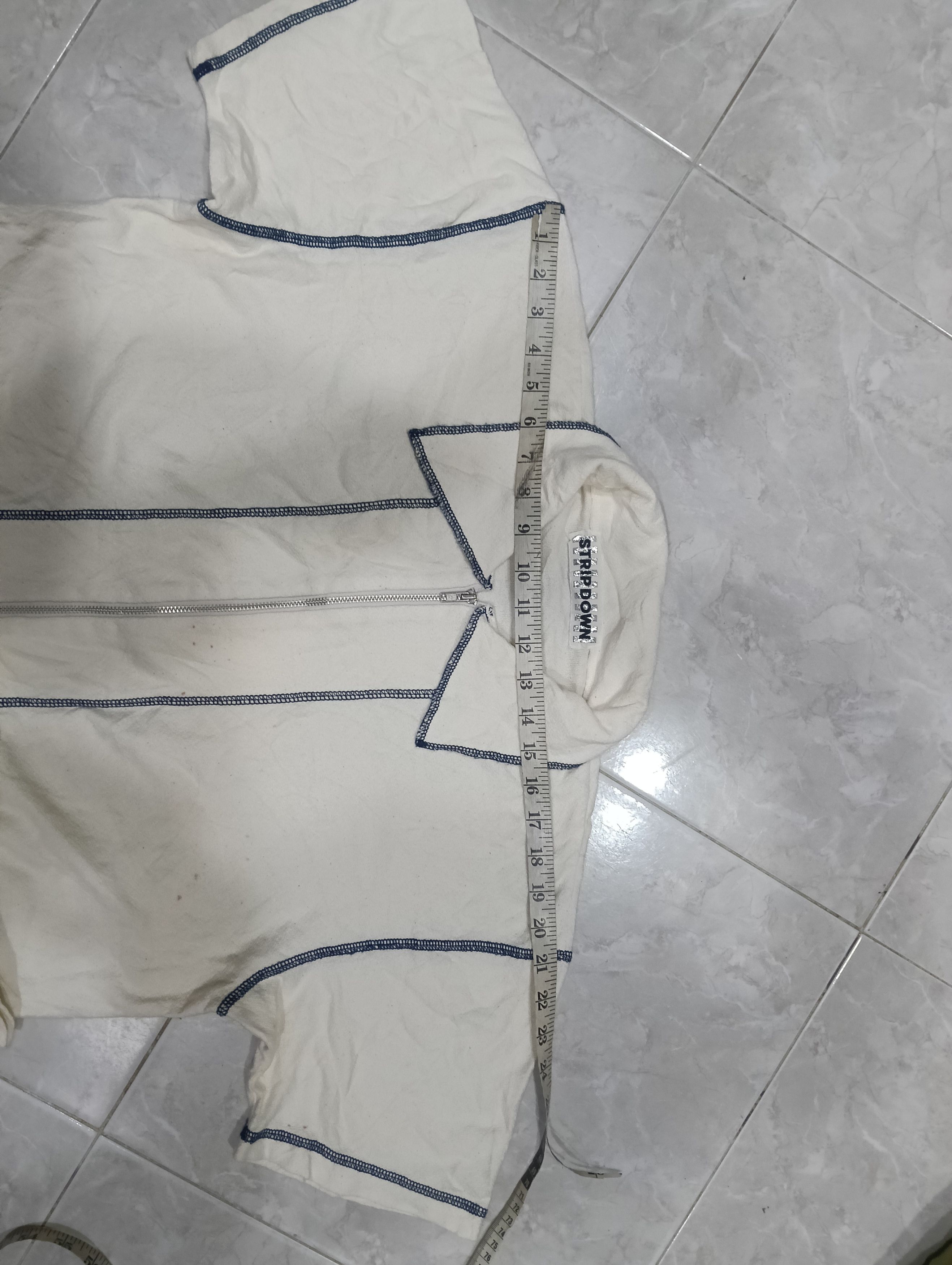 Japanese Brand × Solid & Striped × Vintage Strip down Japan Zipper Shirt Size US L / EU 52-54 / 3 - 16 Thumbnail