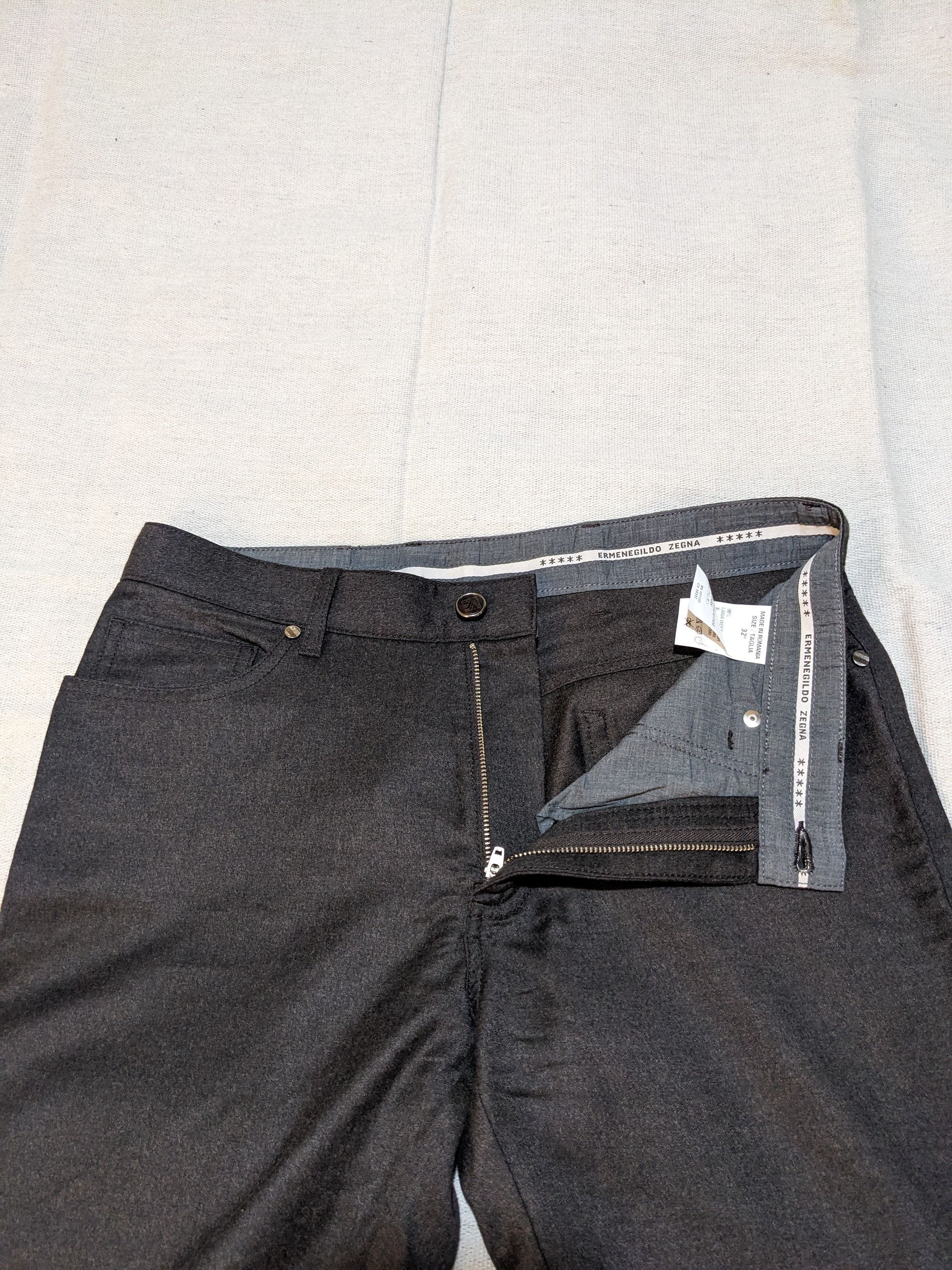 Ermenegildo Zegna Wool Zegna pants mens 32 27 Size US 32 / EU 48 - 6 Thumbnail
