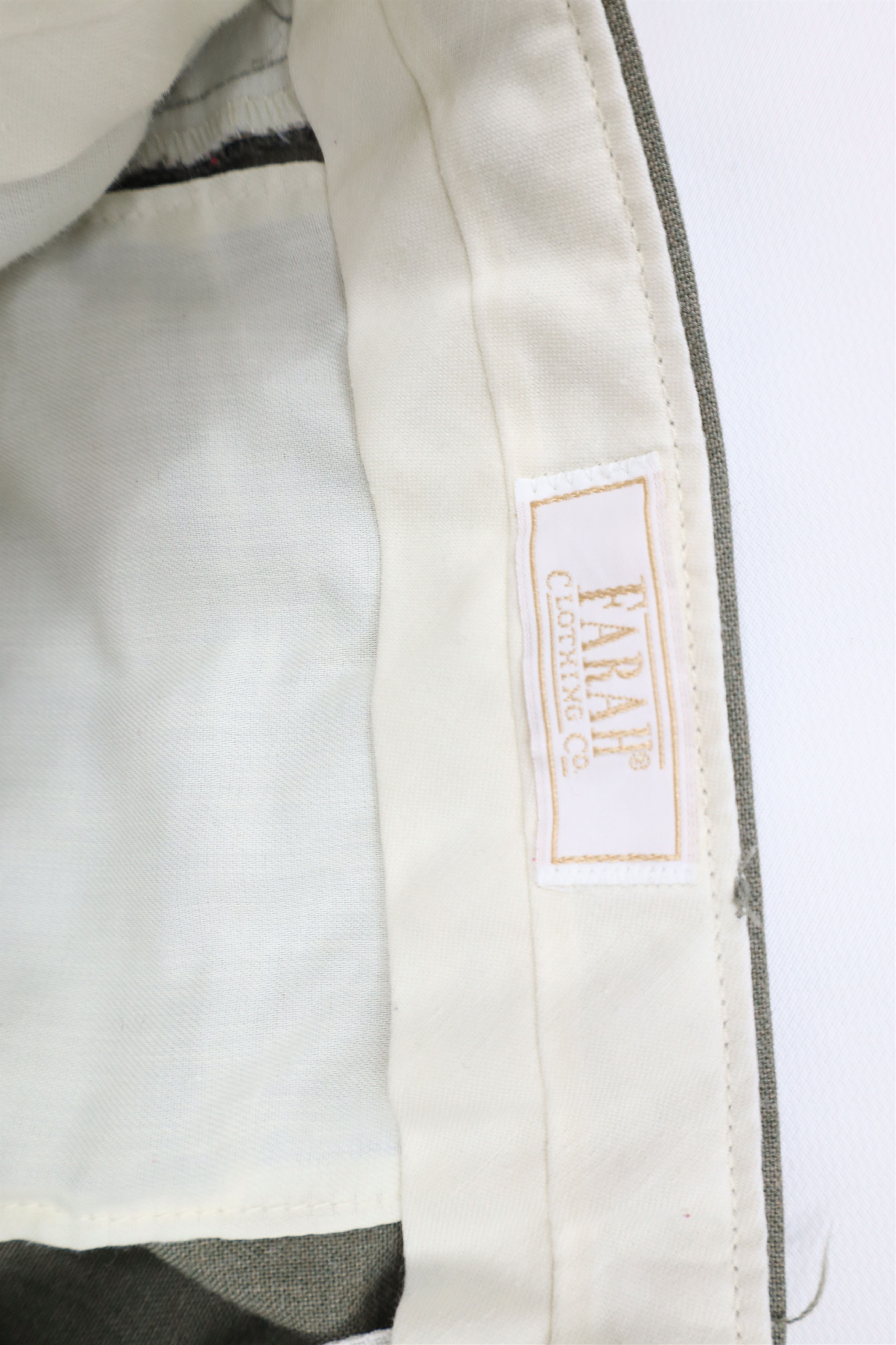 Vintage Vintage 90s Streetwear Flared Wide Leg Chino Pants Green Size US 34 / EU 50 - 8 Thumbnail