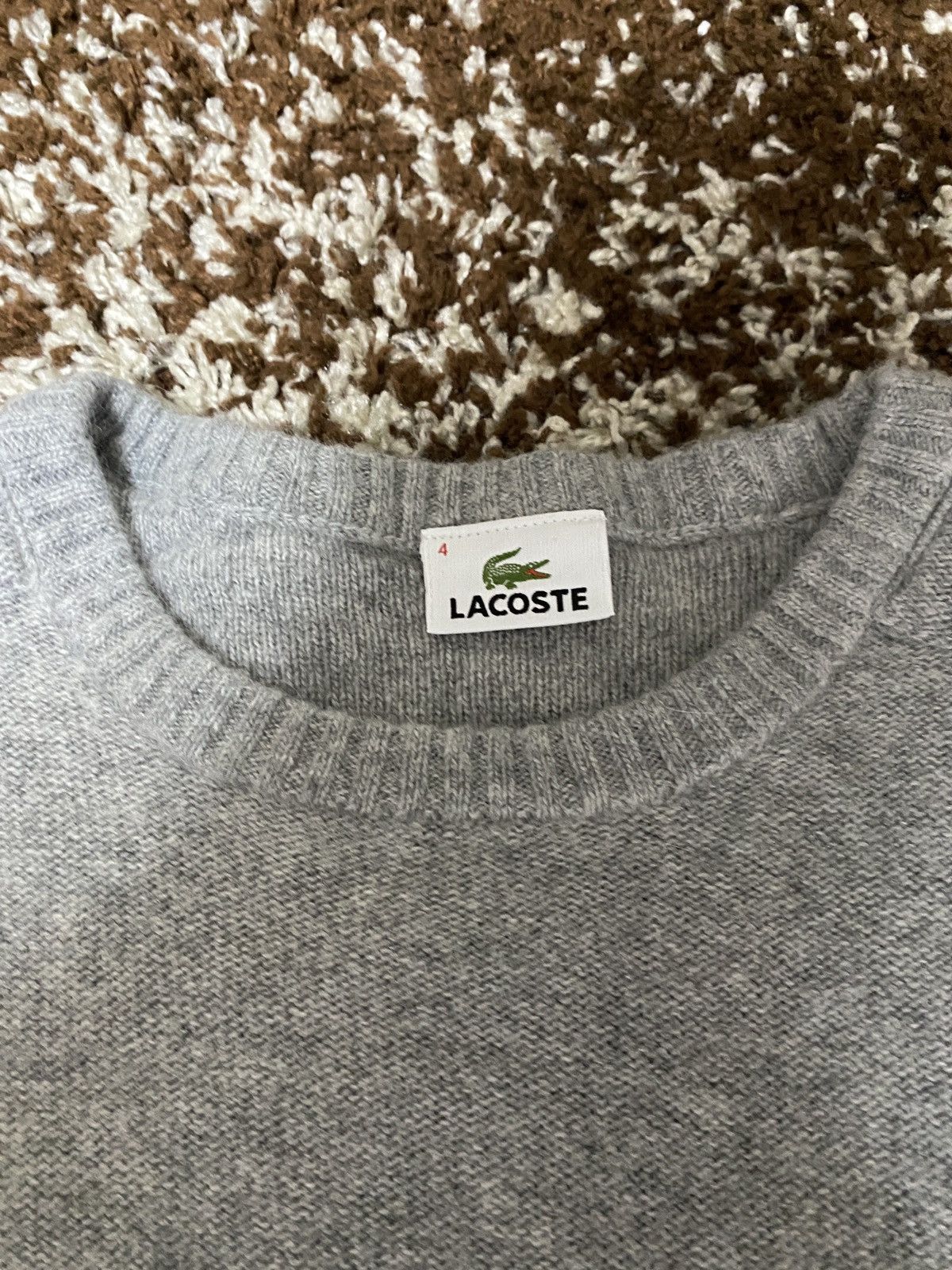 Lacoste Lacoste Sweatshirt Vintage Classic Logo Wool Sweater M Size US M / EU 48-50 / 2 - 5 Thumbnail