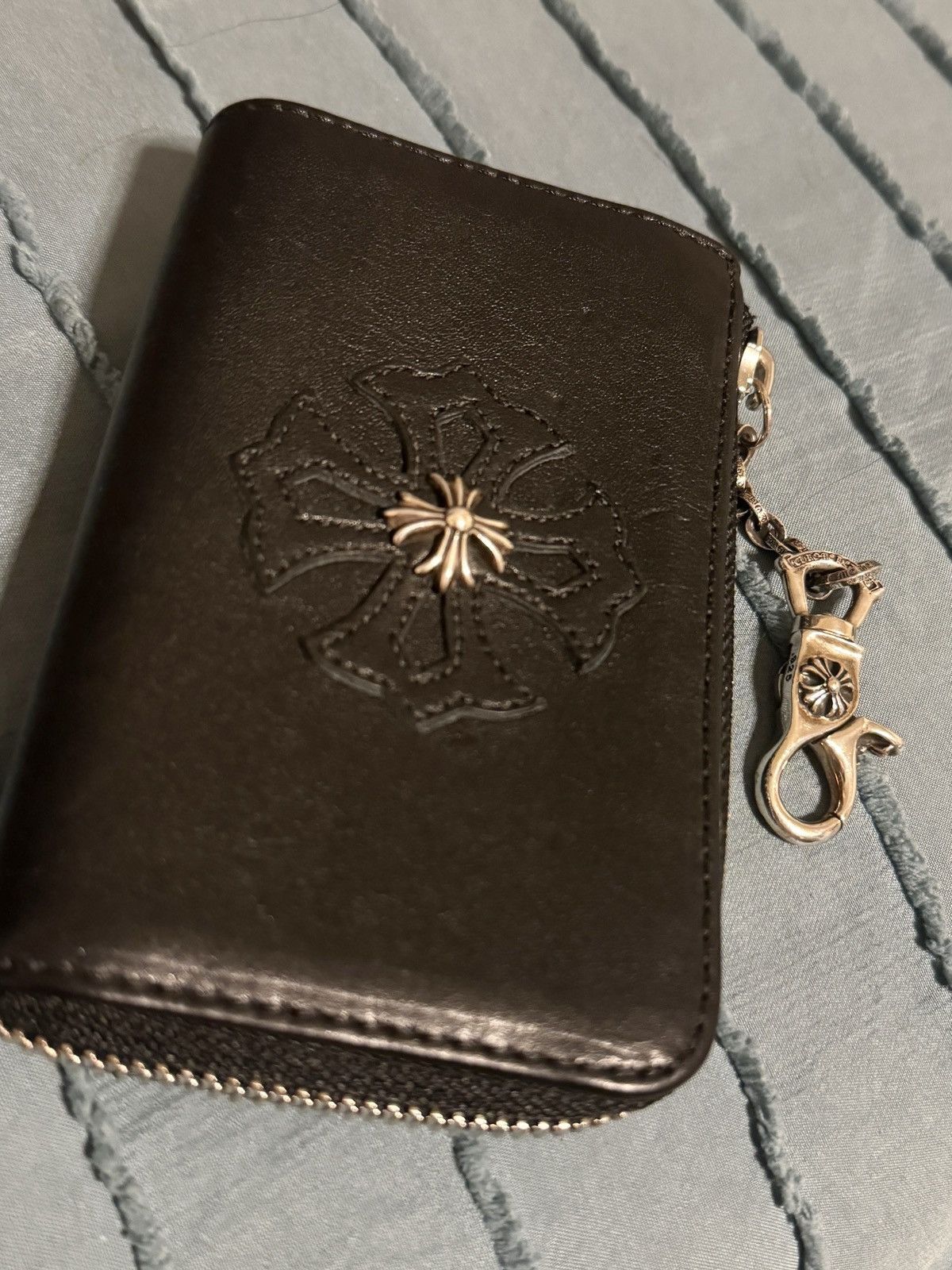 Chrome hearts wallet with chain