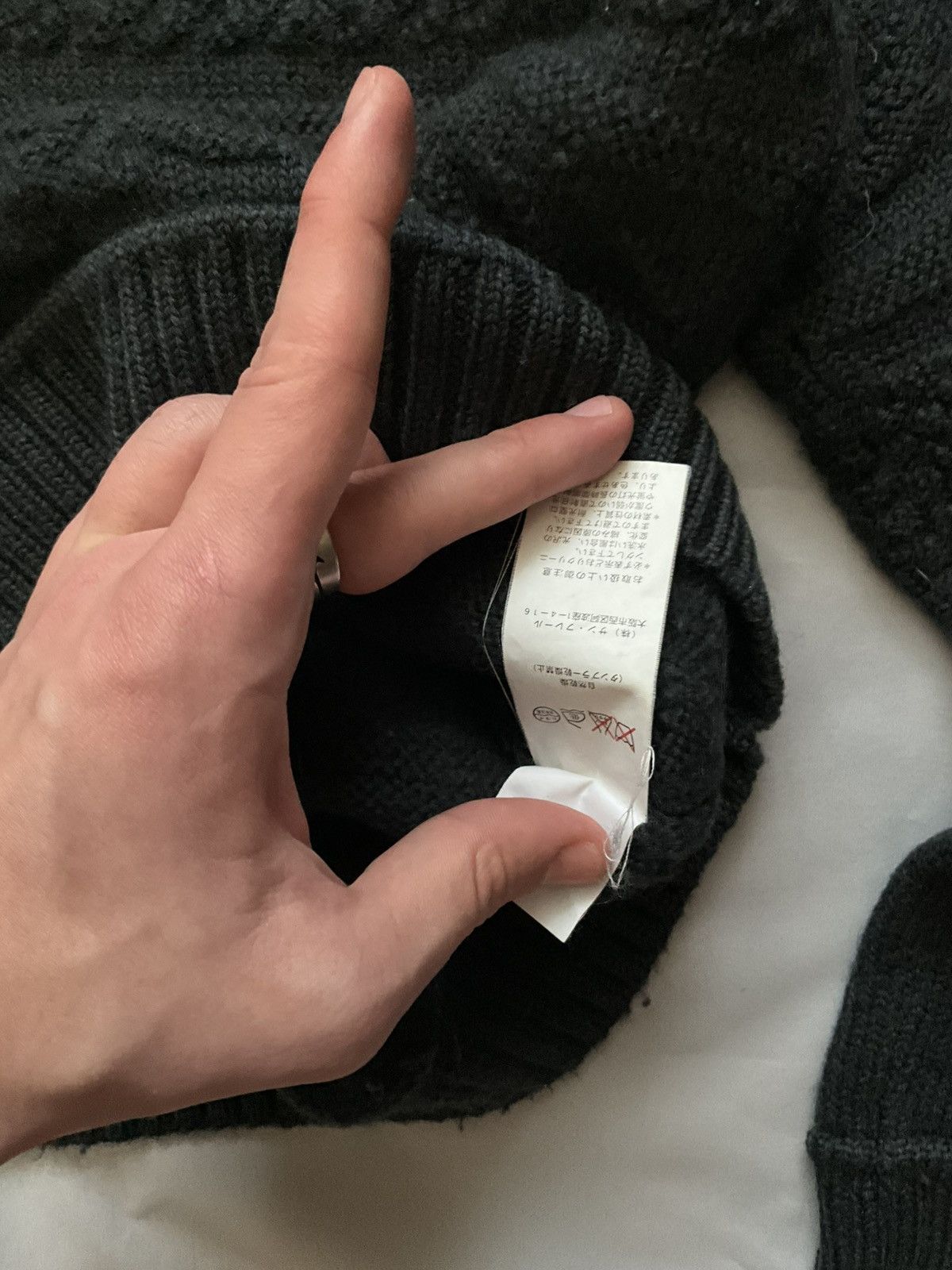 Raf Simons Raf Simons Autumn-Winter 2006/07 Heavy Virgin Wool Sweater Size US M / EU 48-50 / 2 - 7 Thumbnail