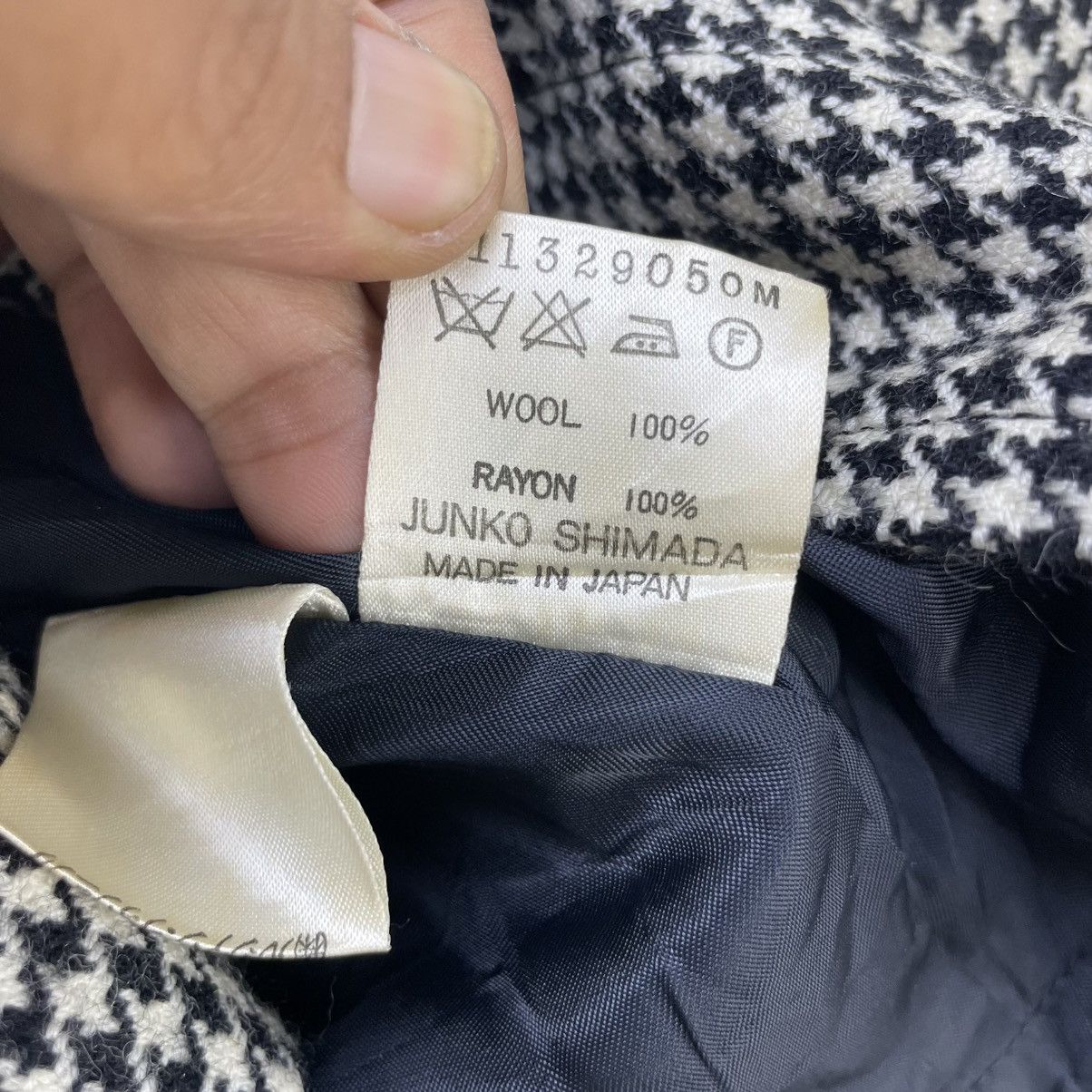Designer × Junko Shimada × Mr. Junko 💥Junko Shimada Toggles Button Hoodie Crop Style Jacket Size M / US 6-8 / IT 42-44 - 7 Thumbnail