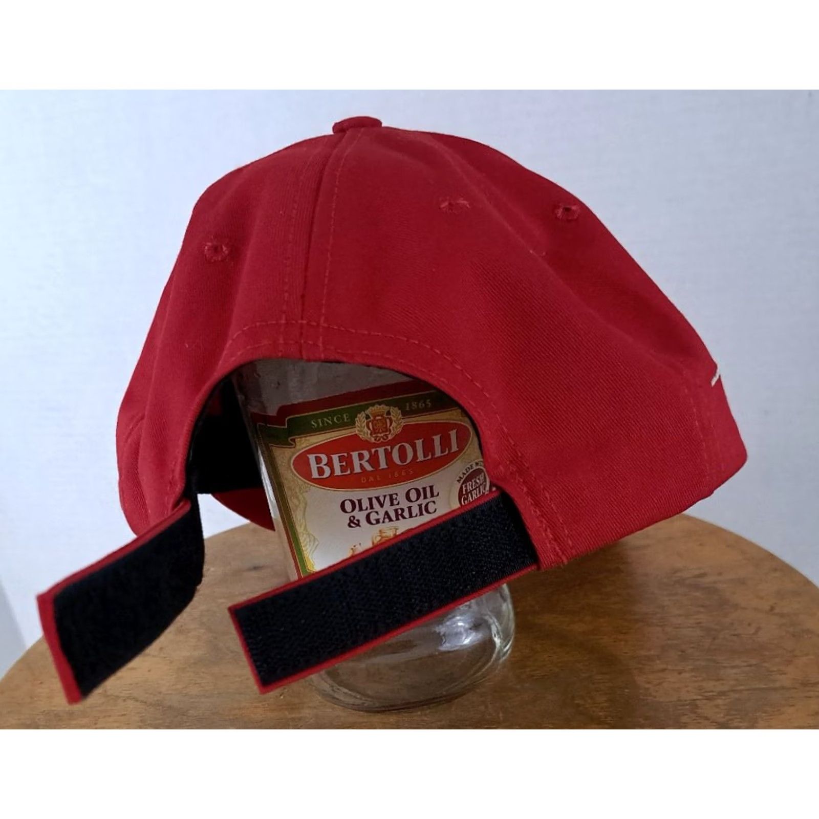 Vintage VINTAGE Chevrolet Corvette Stingray Hat USA Made Red Adult Baseball Cap 80s Cars Adjustable Size ONE SIZE - 2 Thumbnail