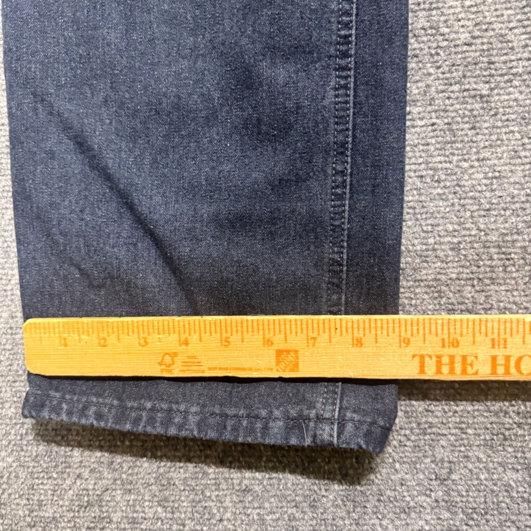 Vintage VINTAGE Beverly Hills Polo Club Denim Jeans Men's 36x32 Dark Washed Blue Straight Jeans Mens 36 Regular Blue Vintage Washed Distressed Size US M / EU 48-50 / 2 - 7 Thumbnail