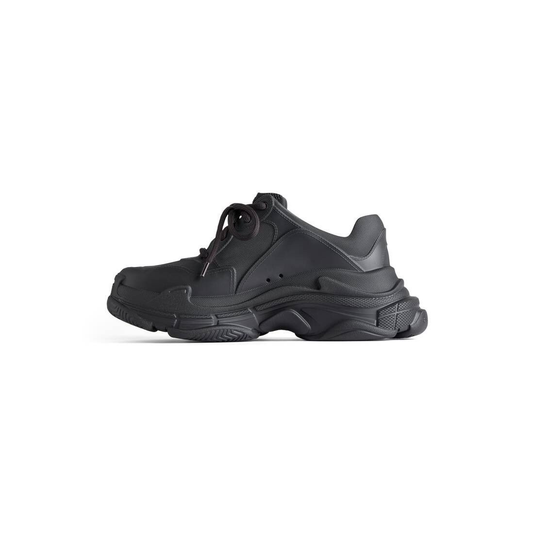 Balenciaga o1bcso1str1224 Triple S Mold Sneakers in Black Size US 10 / EU 43 - 4 Thumbnail