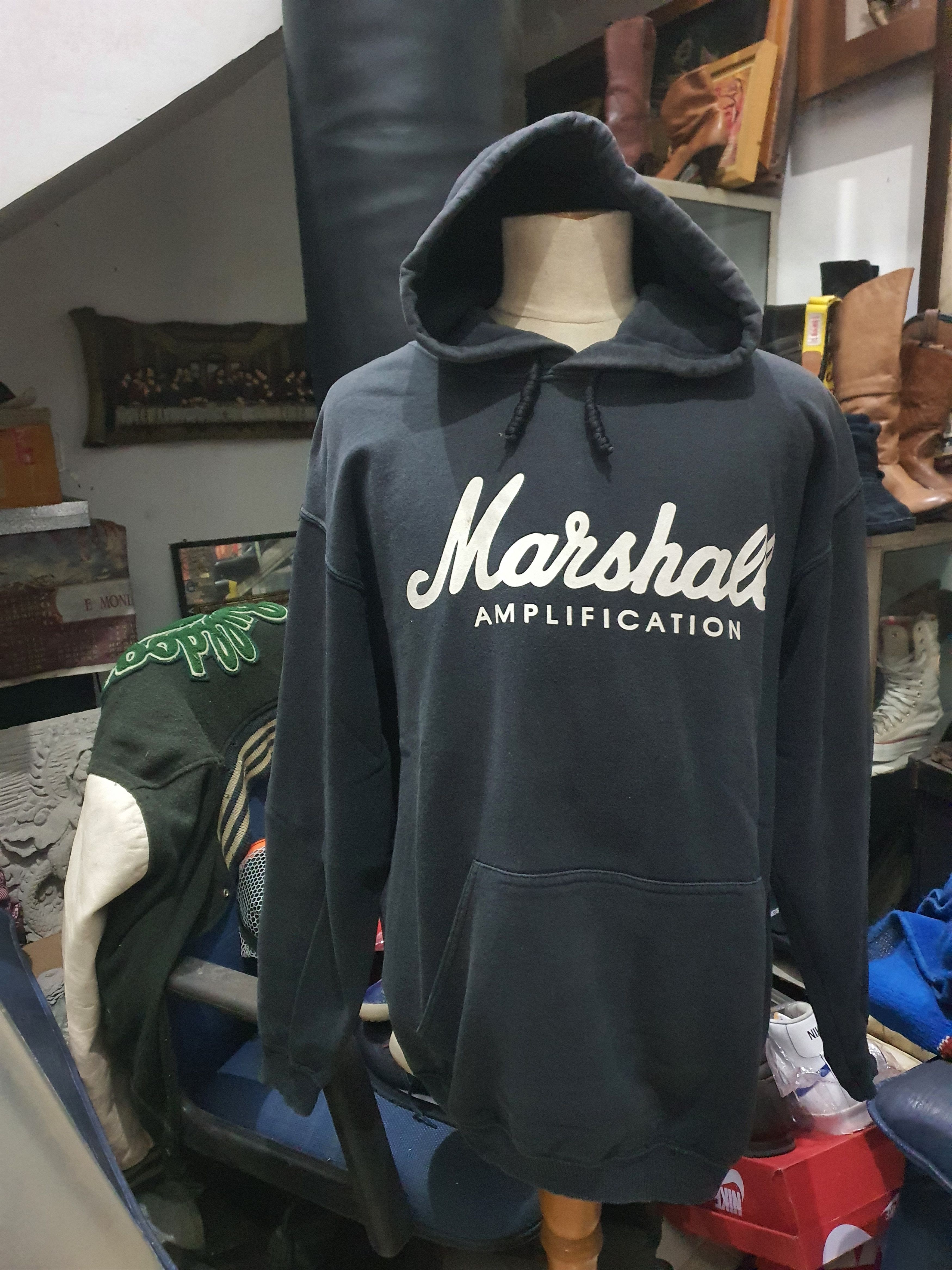 Band Tees 🌈 Marshall amplification vtg Hoodie L XL 🕸 Size US L / EU 52-54 / 3 - 4 Thumbnail