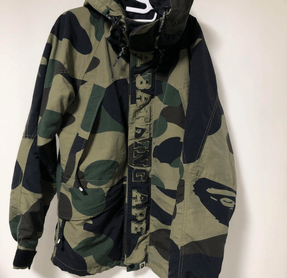 Bape A BATHING APE Snowboard Mountain Hoodie Camo Size US M / EU 48-50 / 2 - 1 Thumbnail