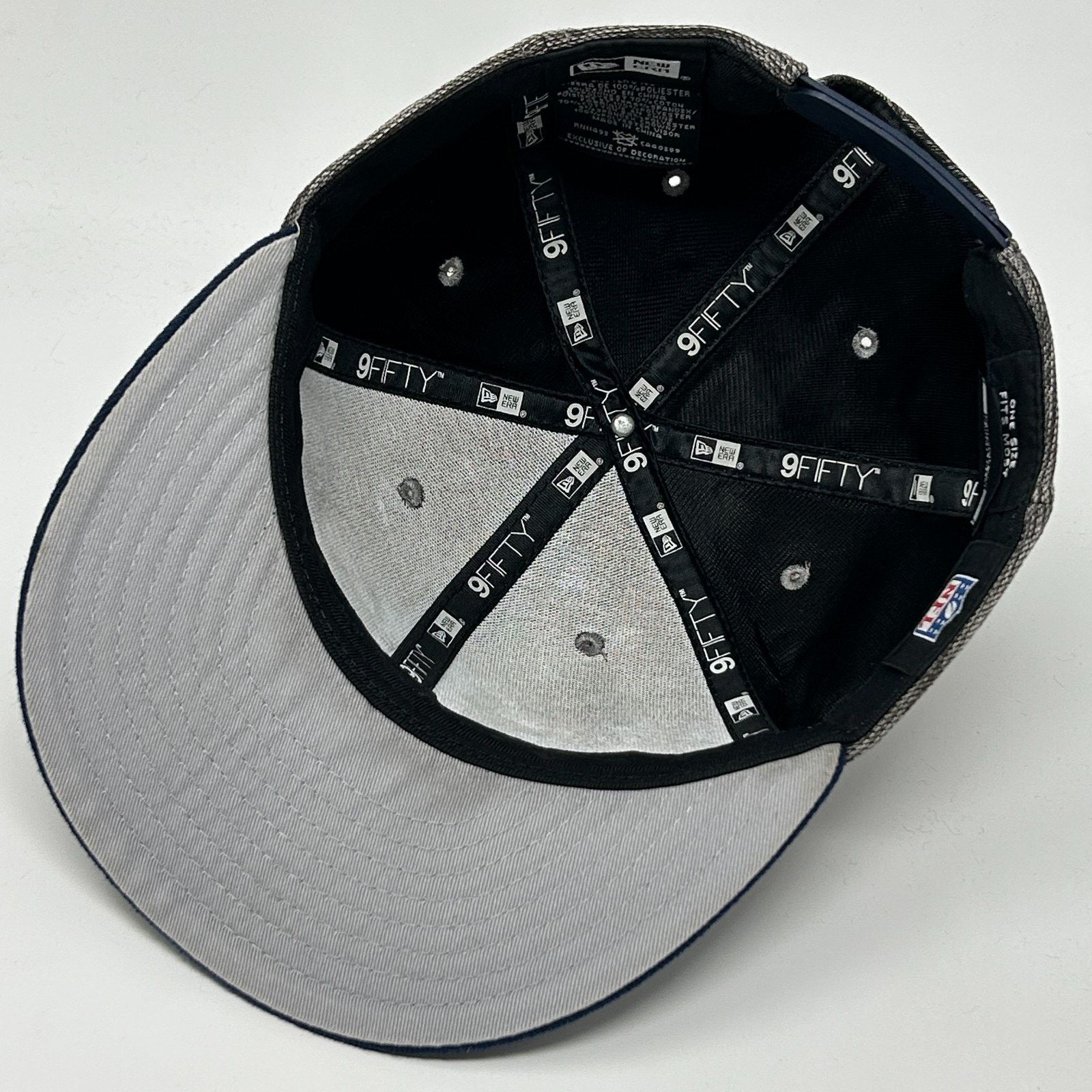New Era Dallas Cowboys Hat Baseball Cap Heathered Gray NFL New Era Size ONE SIZE - 4 Thumbnail