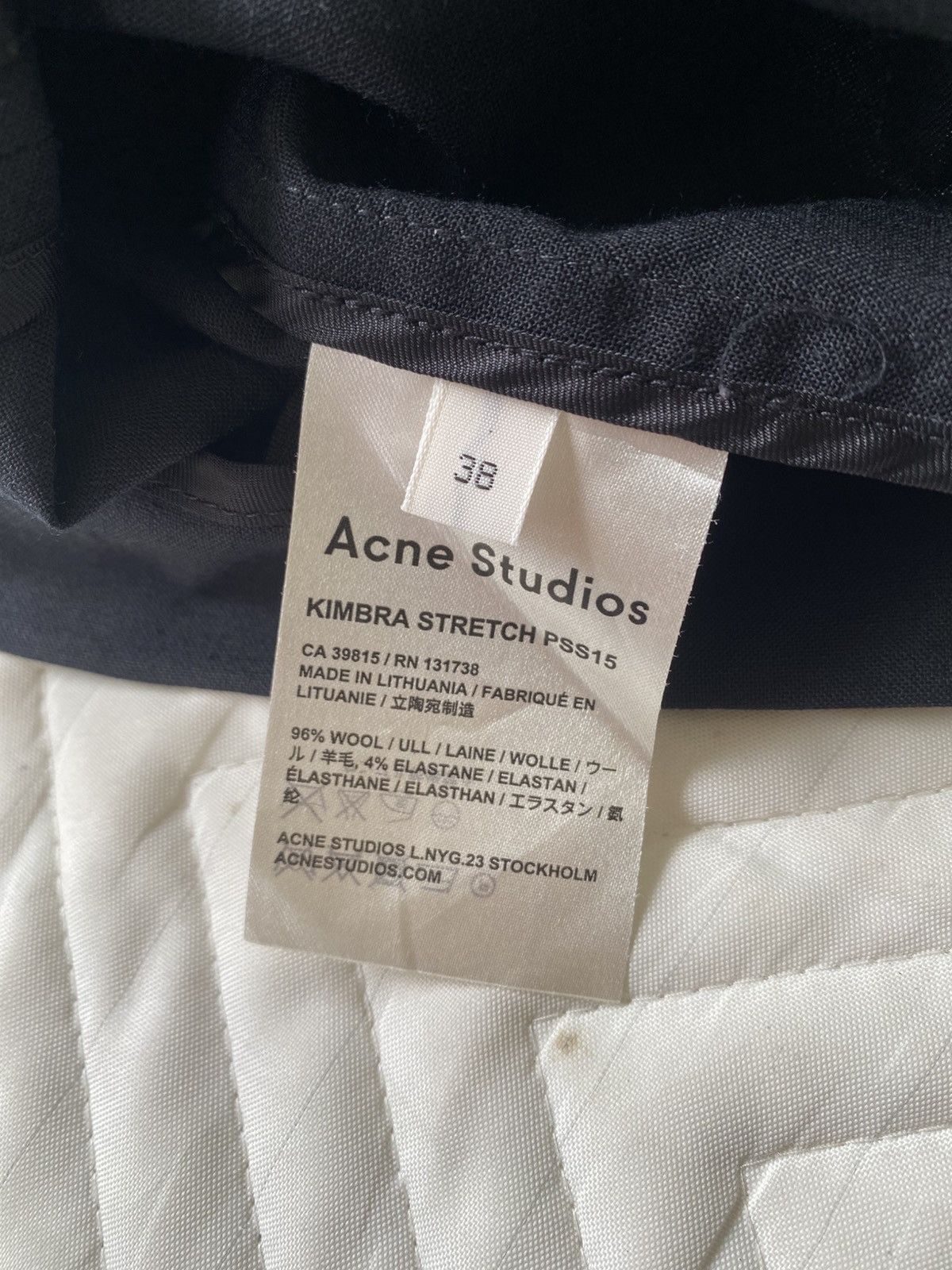 Acne Studios Acne Studios Women’s Minimalist Wool Skirt Size 32" / US 10 / IT 46 - 6 Thumbnail