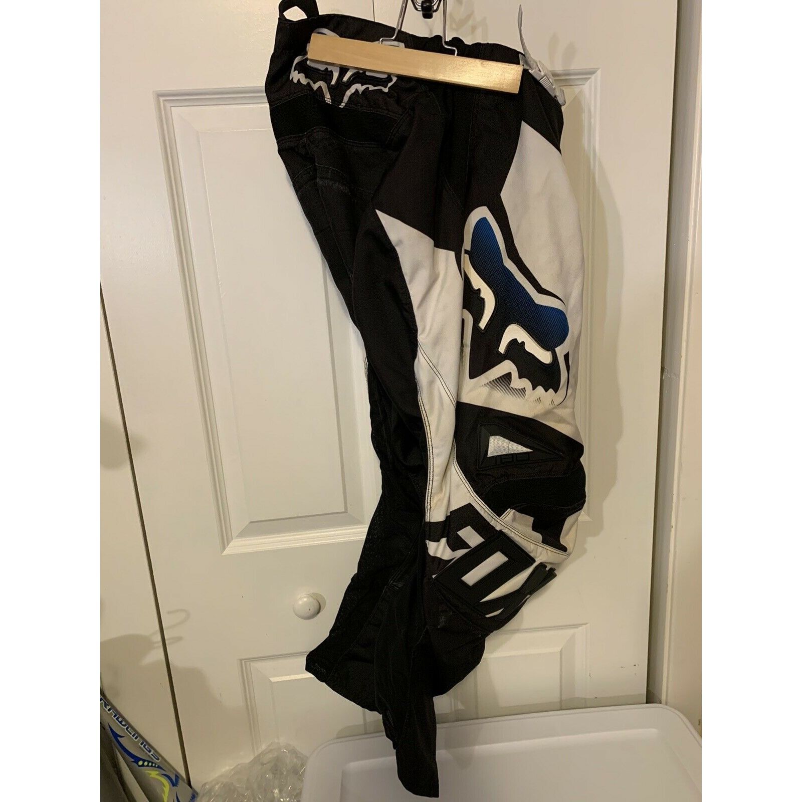 Fox Racing Fox Racing Bike Motocross Black White Blue Pants Men’s Sz 28 Size US 28 / EU 44 - 1 Thumbnail