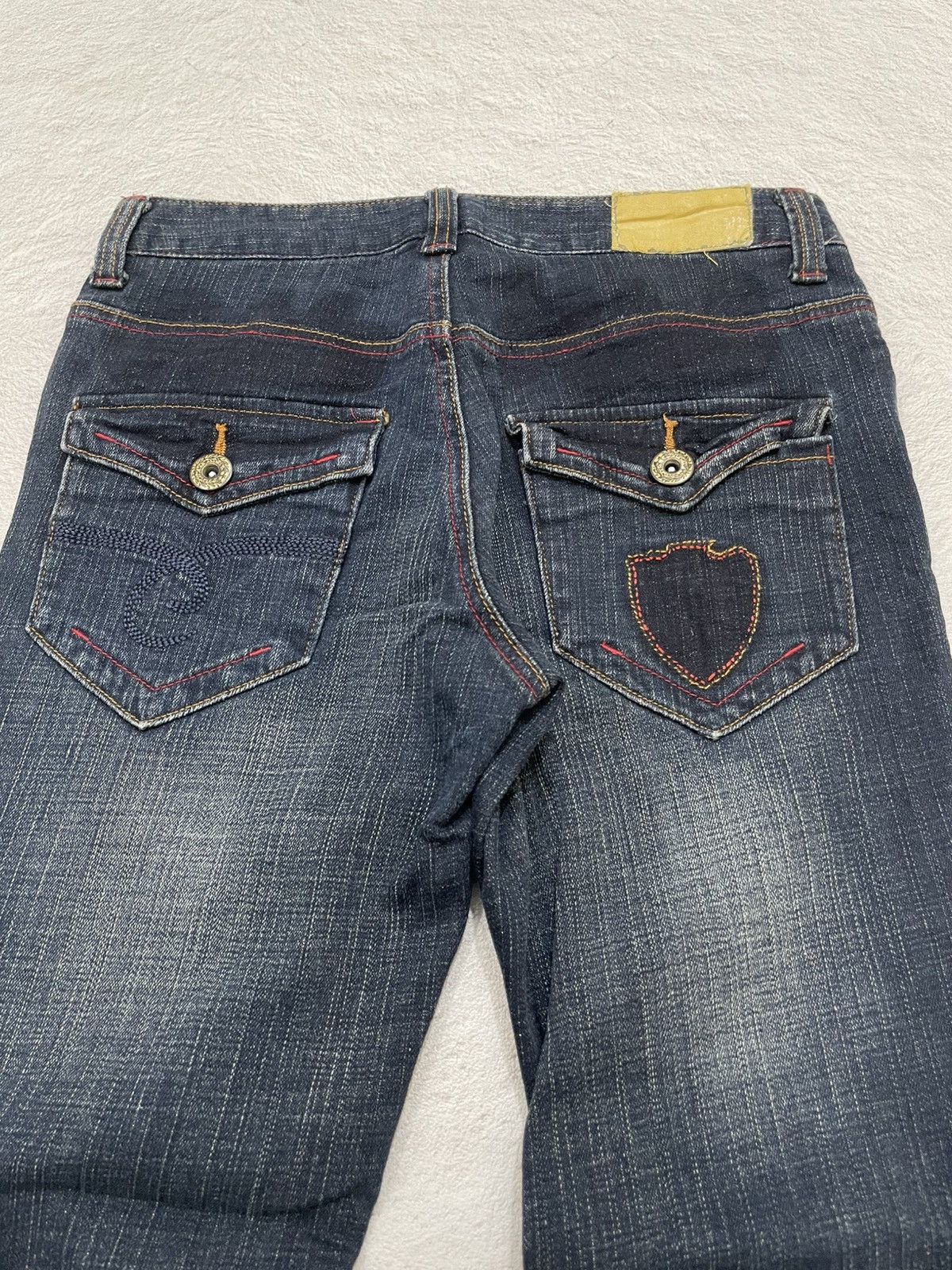 Japanese Brand 2000s Diesel Flared Denim Wash Jeans Bootcut Rare Y2K if6was Size 28" / US 6 / IT 42 - 5 Thumbnail