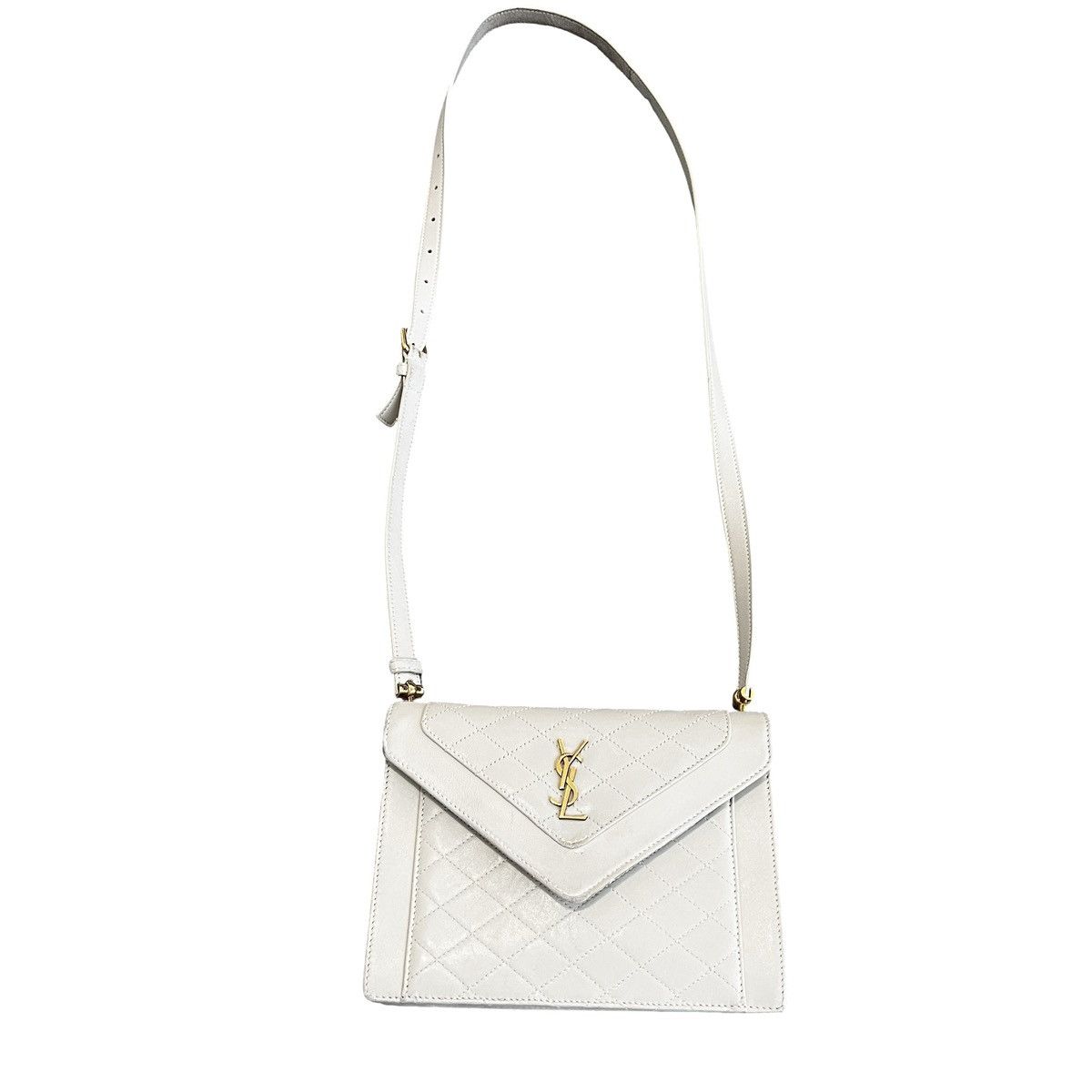 Saint Laurent Paris SAINT LAURENT PARIS CASSANDRA YSL LOGO LEATHER SHOULDER BAG Size ONE SIZE - 2 Thumbnail