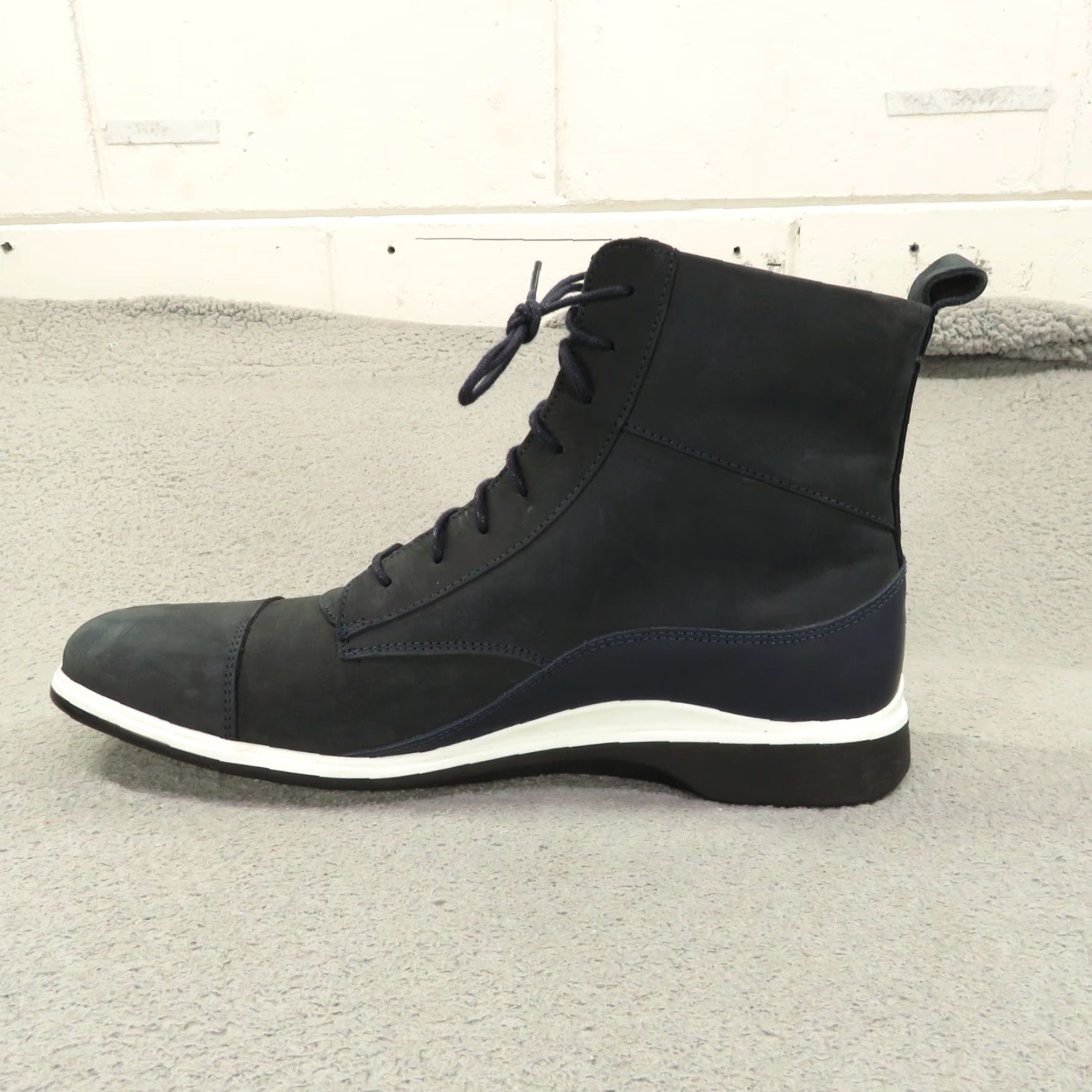 Lumberjack AmberJack Boots Mens Sz 11 Cobalt Blue Nubuck Full Grain Leather Sheepskin Lined Boots Size US 10 / EU 43 - 7 Thumbnail