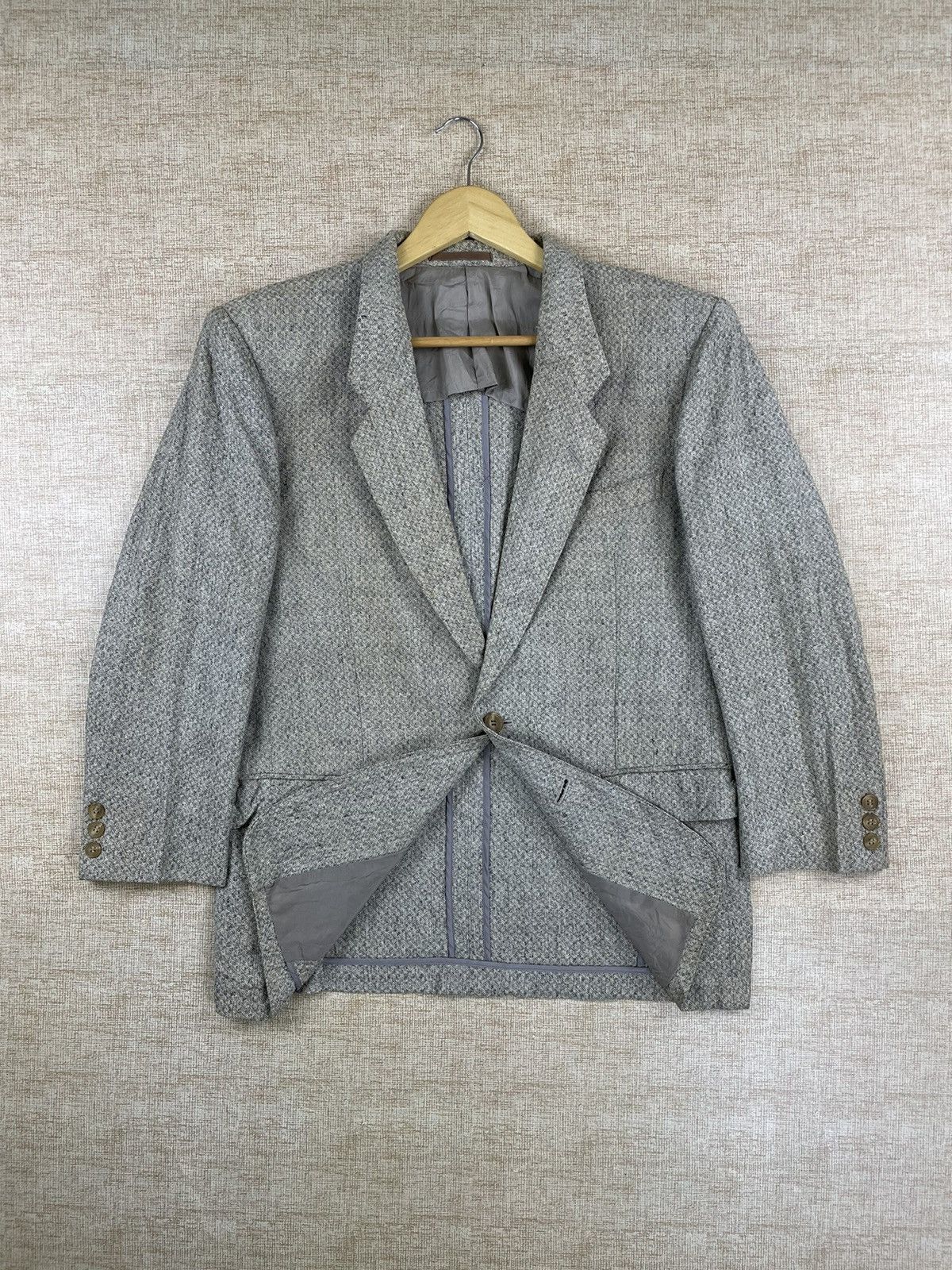 Yves Saint Laurent Vintage Yves Saint Laurent YSL Wool Blazer Jacket Size US M / EU 48-50 / 2 - 12 Thumbnail