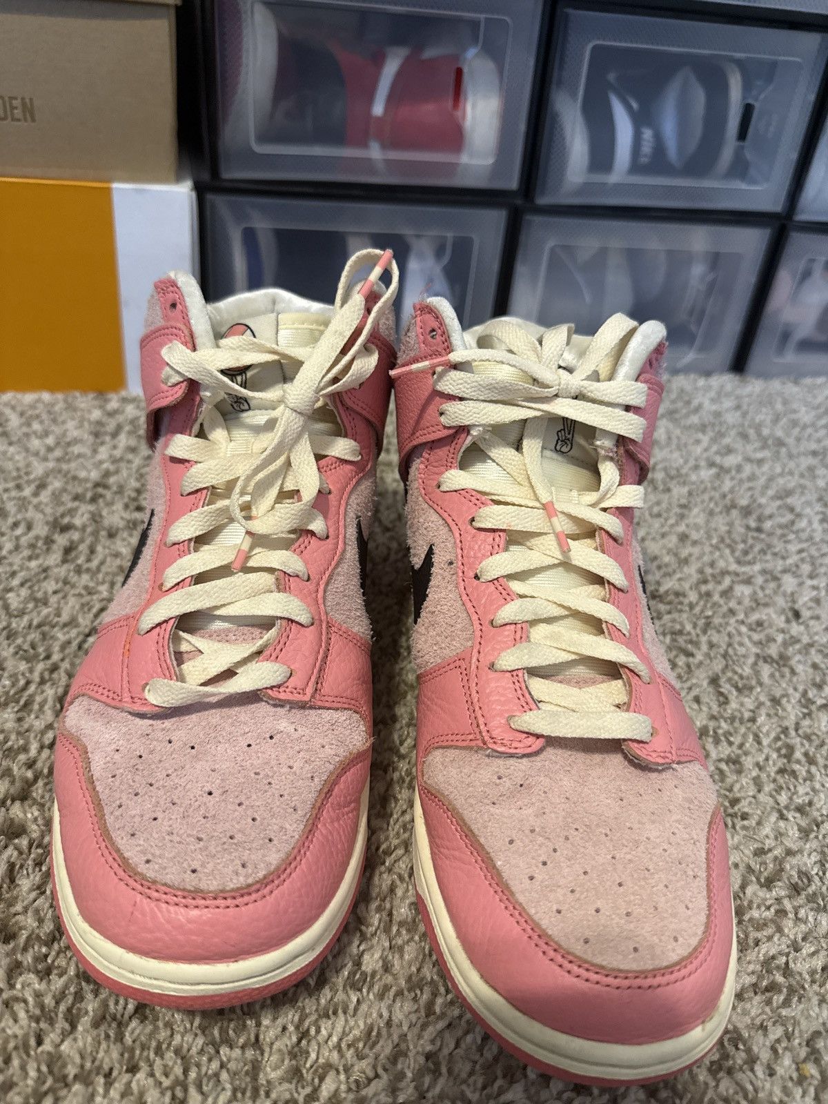 Nike Nike Womens Dunk High Hoops Size US 10 / IT 40 - 3 Thumbnail