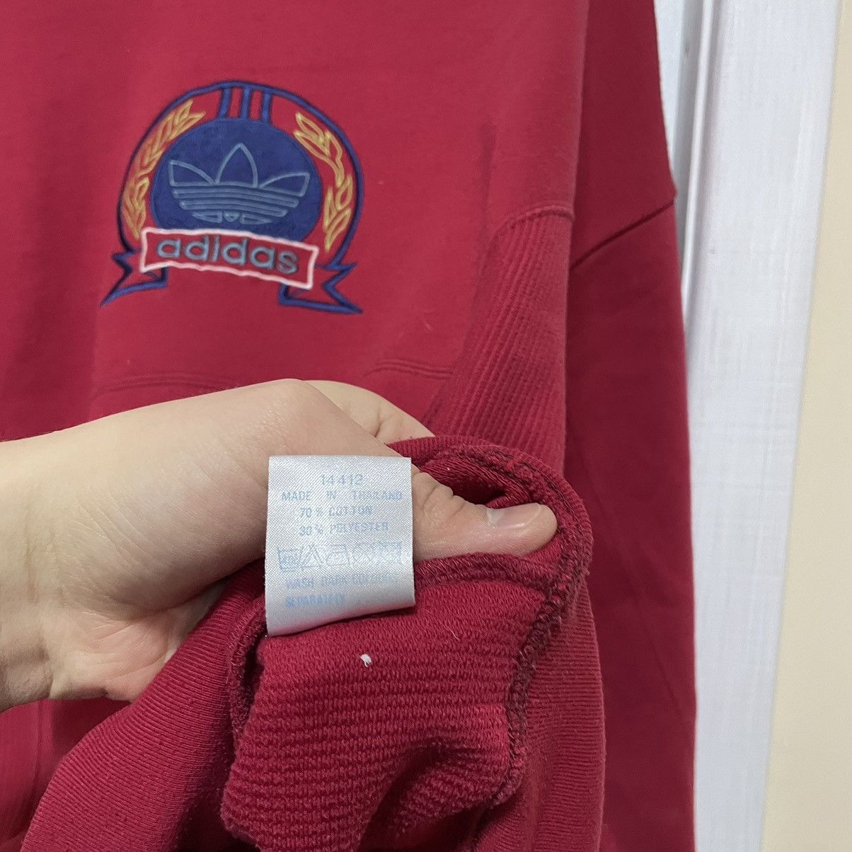 Adidas × Vintage Vintage 90s Adidas Sweatshirt Boxy equipment Golf Skate Size US M / EU 48-50 / 2 - 6 Thumbnail