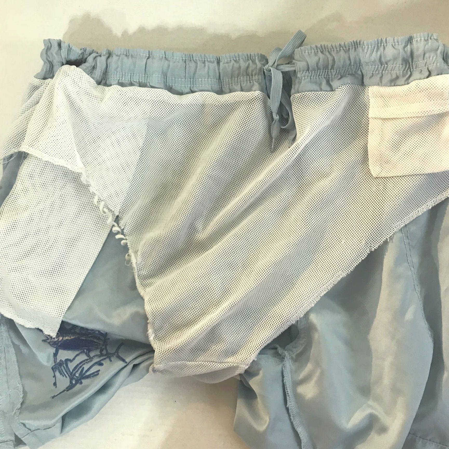 Guy Harvey Guy Harvey Blue Drawstring Swim Shorts Men’s 2X Outdoor Recreational Surfing Lightweight Size US 39 - 5 Thumbnail