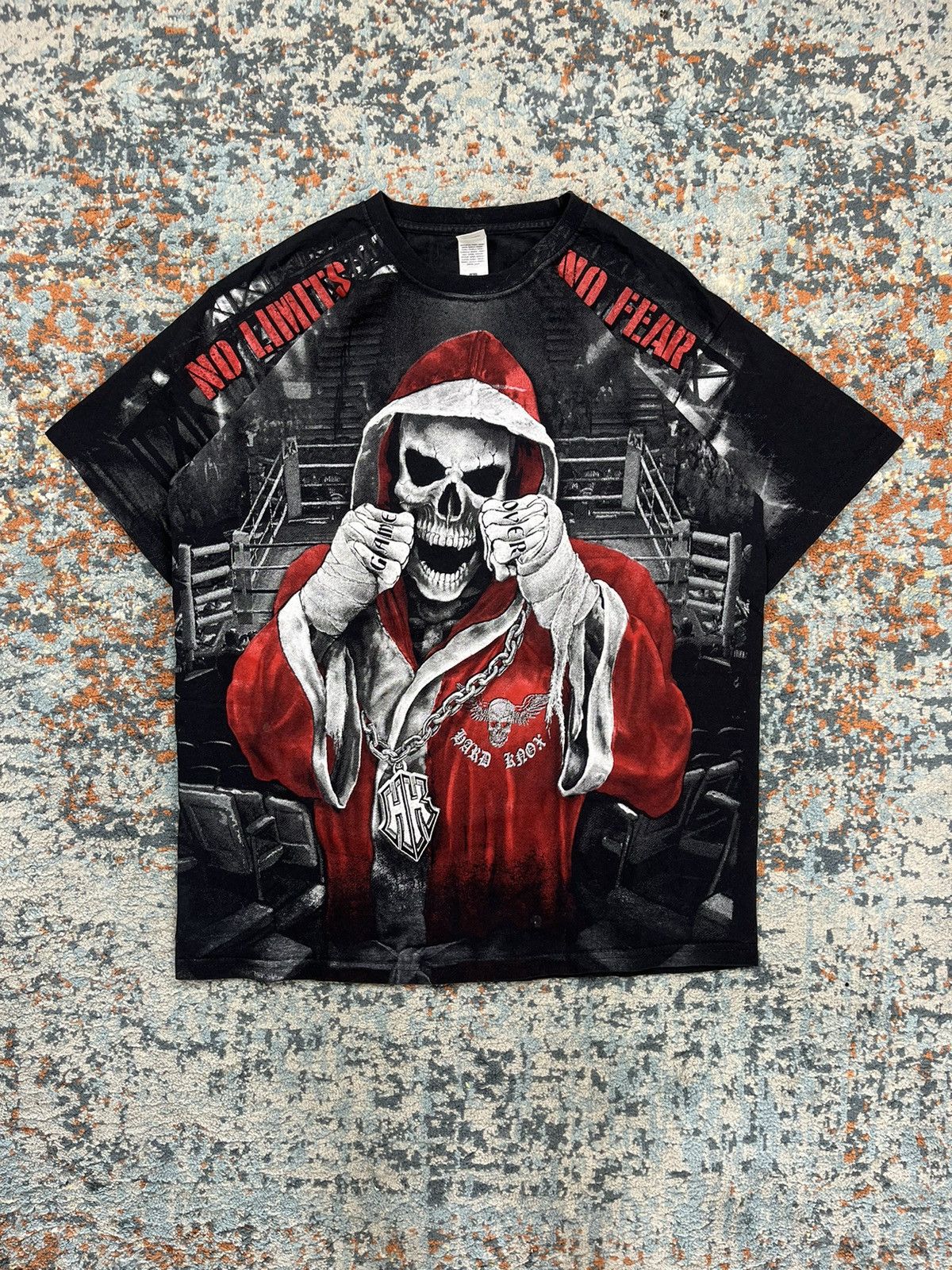 Vintage × WWE Vintage 00s Crazy Hard Knox all over print tee y2k Size US L / EU 52-54 / 3 - 1 Thumbnail