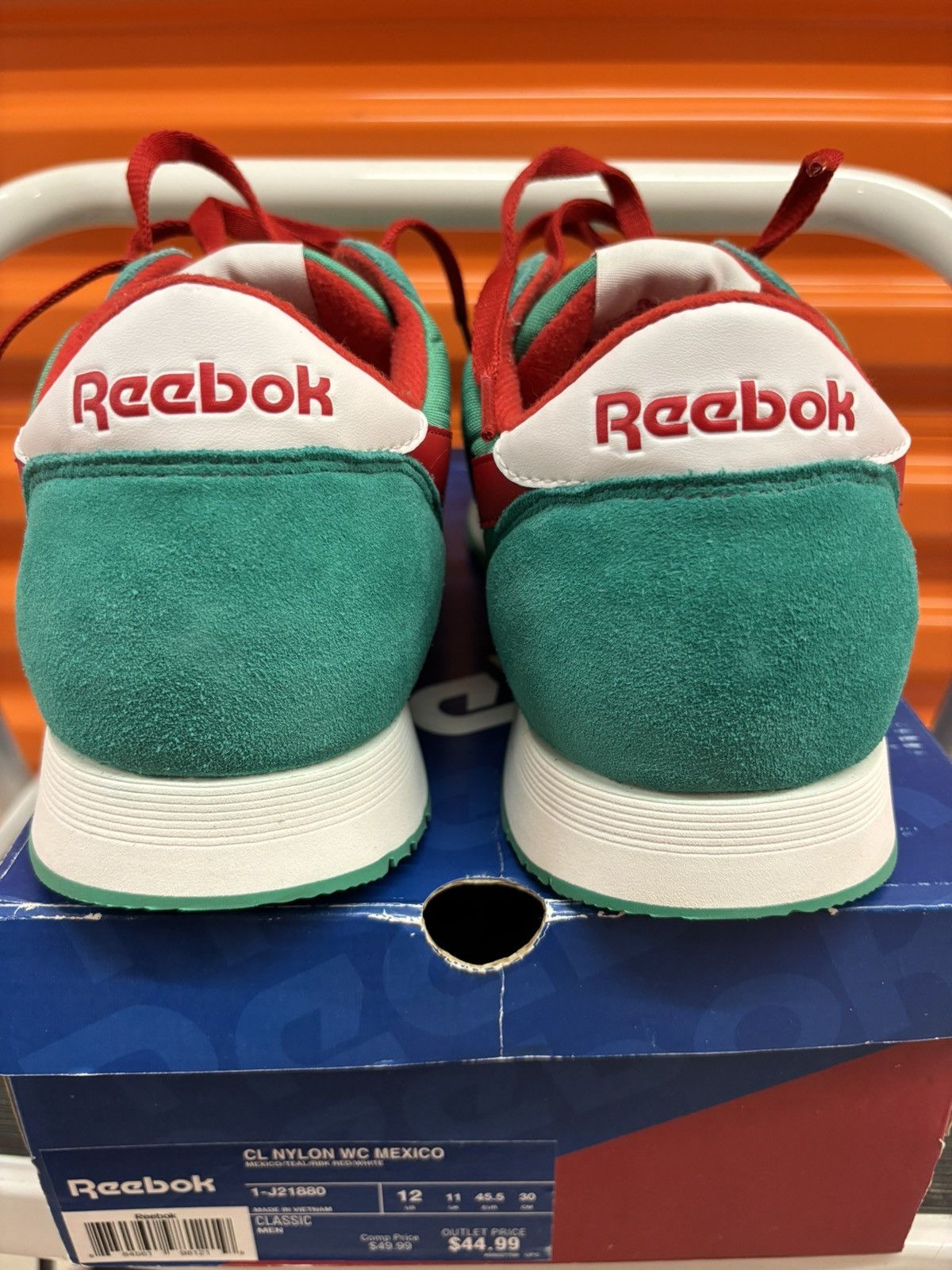 Reebok ***FINAL DROP***RARE 00s REEBOK NYLON MEXICO CLASSIC SHOE 12 Size US 12 / EU 45 - 6 Thumbnail