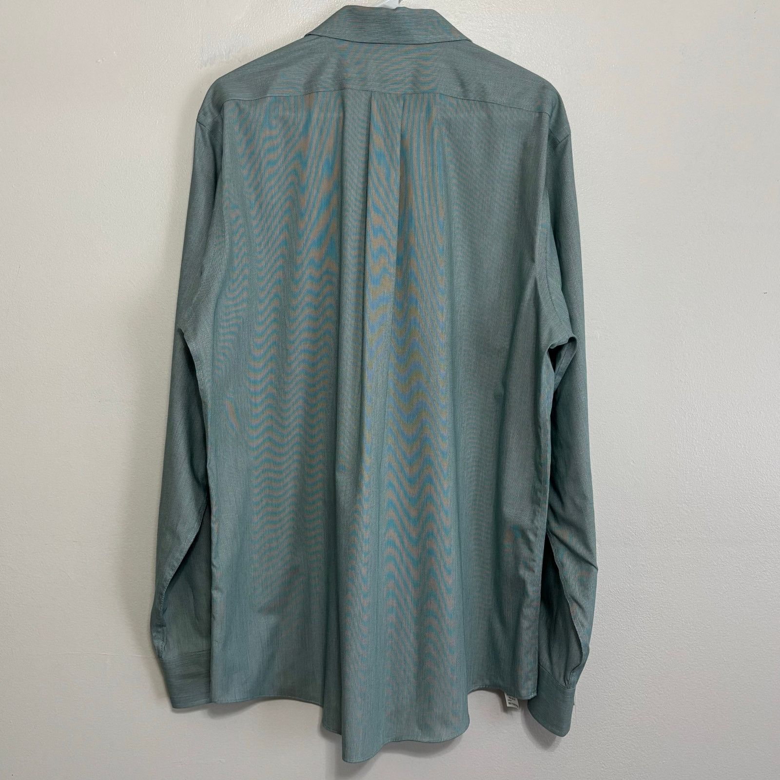 Chaps Chaps Pale Green Button Shirt Size 16.5 36/37 Regular Fit Size US M / EU 48-50 / 2 - 2 Thumbnail