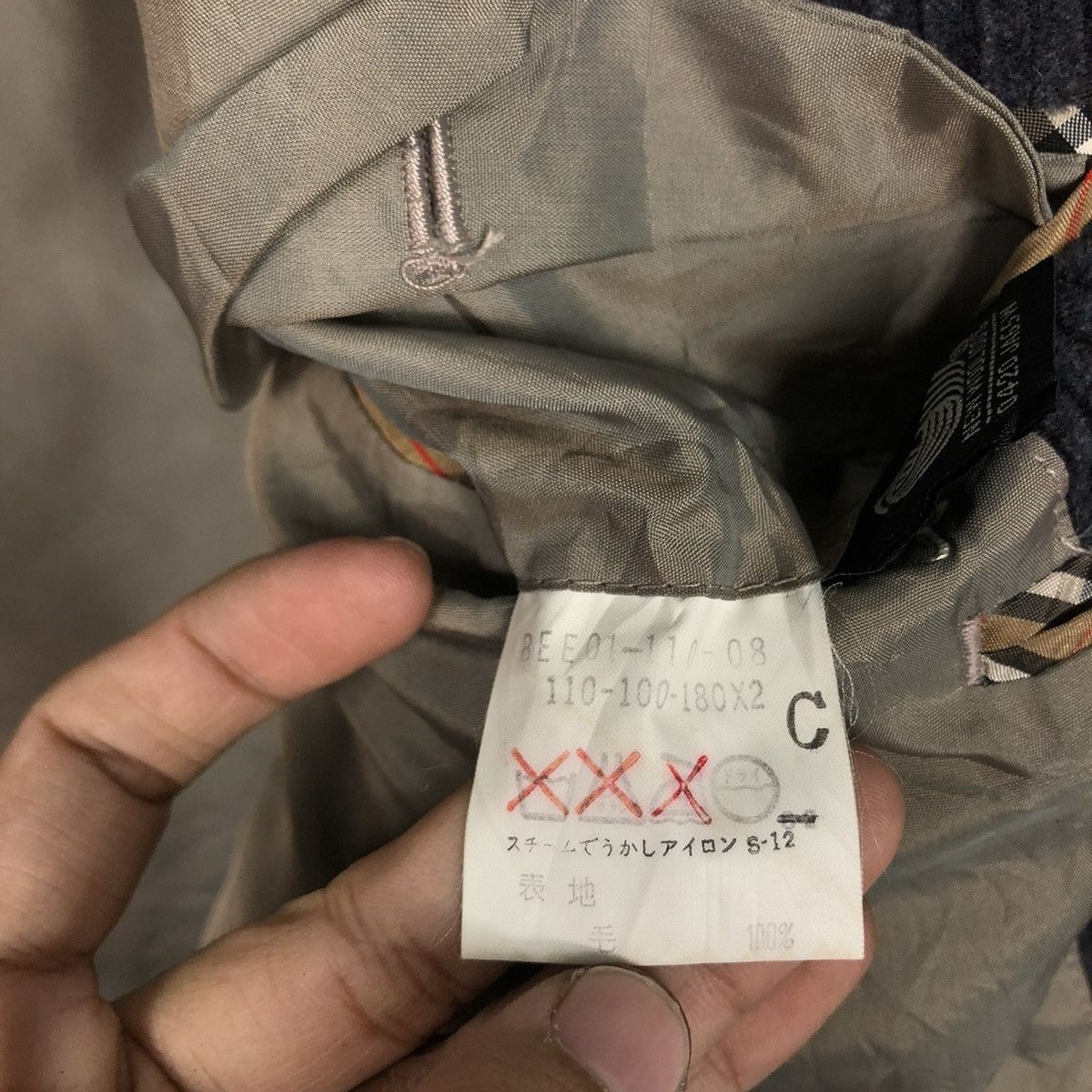 Burberry 🔥VINTAGE CORDUROY CHORE JACKET BURBERRYS NOVA CHECK POCKET Size US M / EU 48-50 / 2 - 22 Thumbnail
