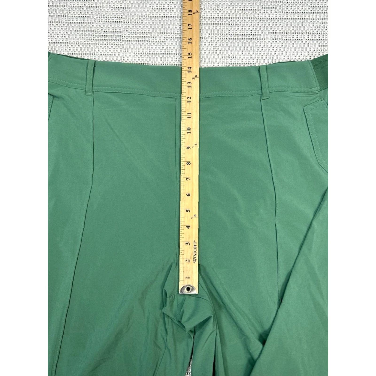 Athleta Athleta Pants Womens 20 Green Stretch High Rise Straight Leg Casual Size 42" / US 20 - 5 Thumbnail