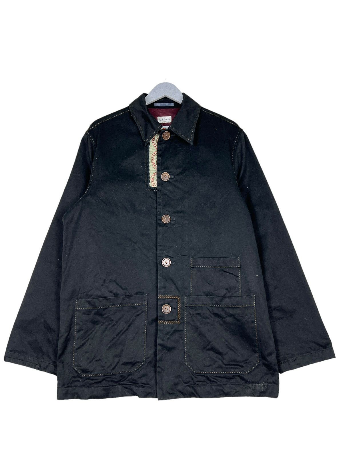 Paul Smith 🔥 PAUL SMITH PAISLEY COAT JACKET MADE IN JAPAN Size US L / EU 52-54 / 3 - 2 Thumbnail