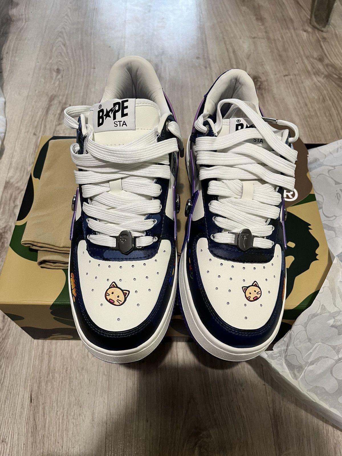 Bape Mr. x BAPE®︎ Collection – Limited edicion Size US 9 / EU 42 - 9 Thumbnail