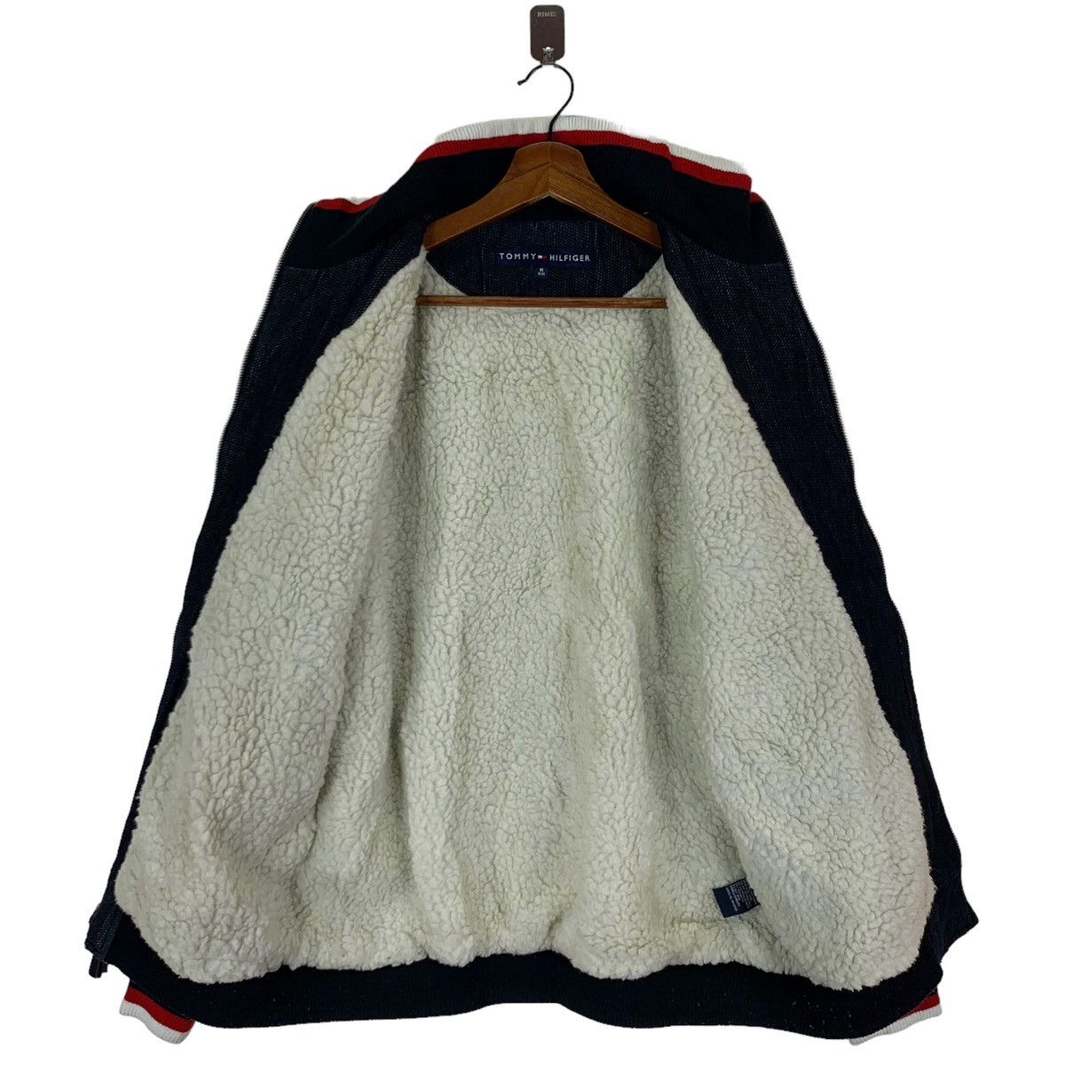 Tommy Hilfiger VINTAGE TOMMY HILFIGER DENIM PVC BOMBER JACKET Size US M / EU 48-50 / 2 - 5 Thumbnail