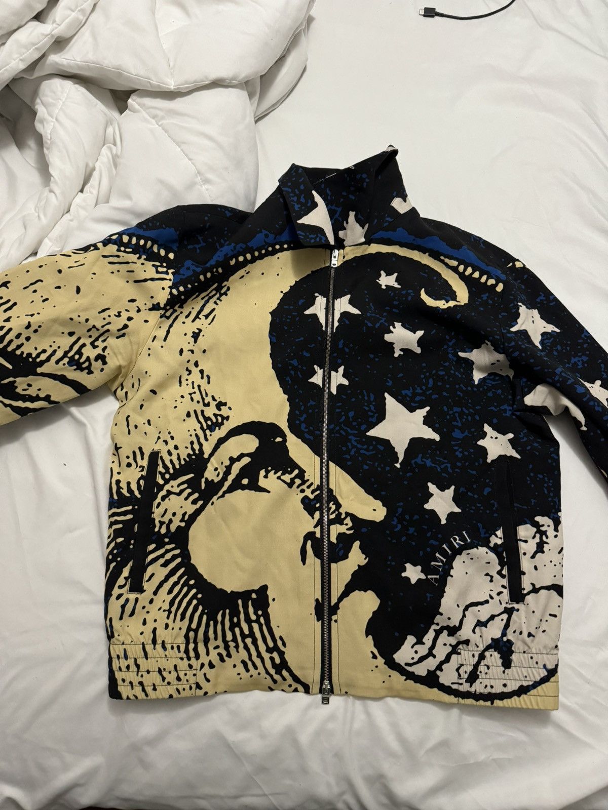 Amiri Amiri Moonscape Blouson | Grailed