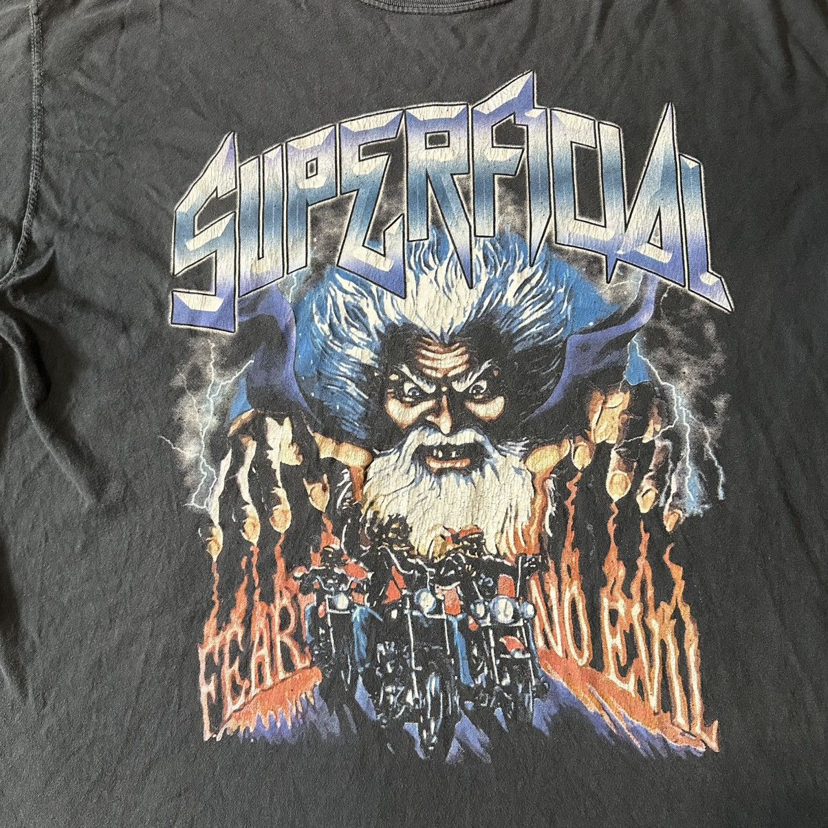 Other Superficial fear no evil wizard tee Size US XL / EU 56 / 4 - 2 Thumbnail