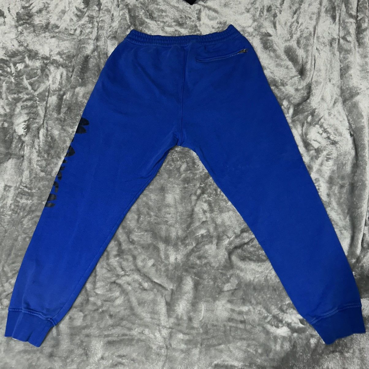 Alexander McQueen Alexander McQueen Logo Sweatpants in Blue Size US 32 / EU 48 - 4 Thumbnail