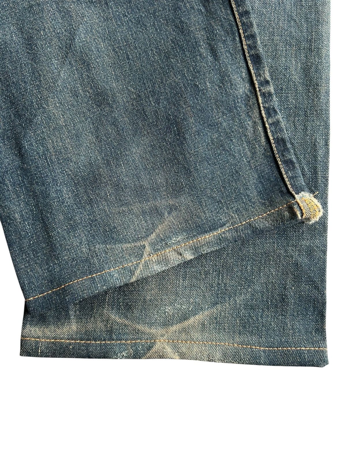 Kapital Vintage Edwin 505xx Selvedge Rusty Mudwash Distressed Denim Size US 34 / EU 50 - 11 Thumbnail