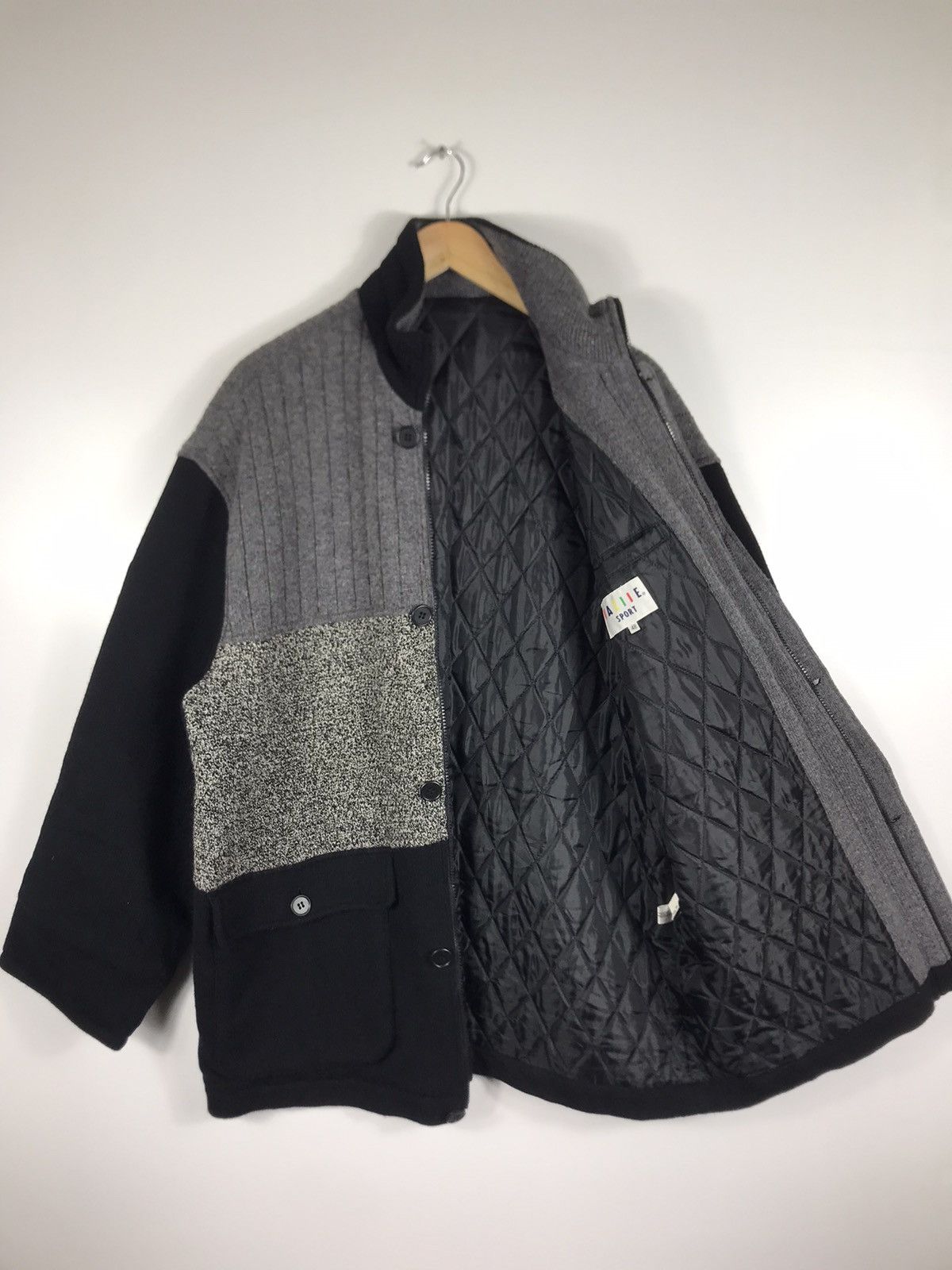 Japanese Brand × Vintage ⚡️Vintage 90’s Vaziie Sport Zipper Winter Jacket Size US XL / EU 56 / 4 - 8 Thumbnail