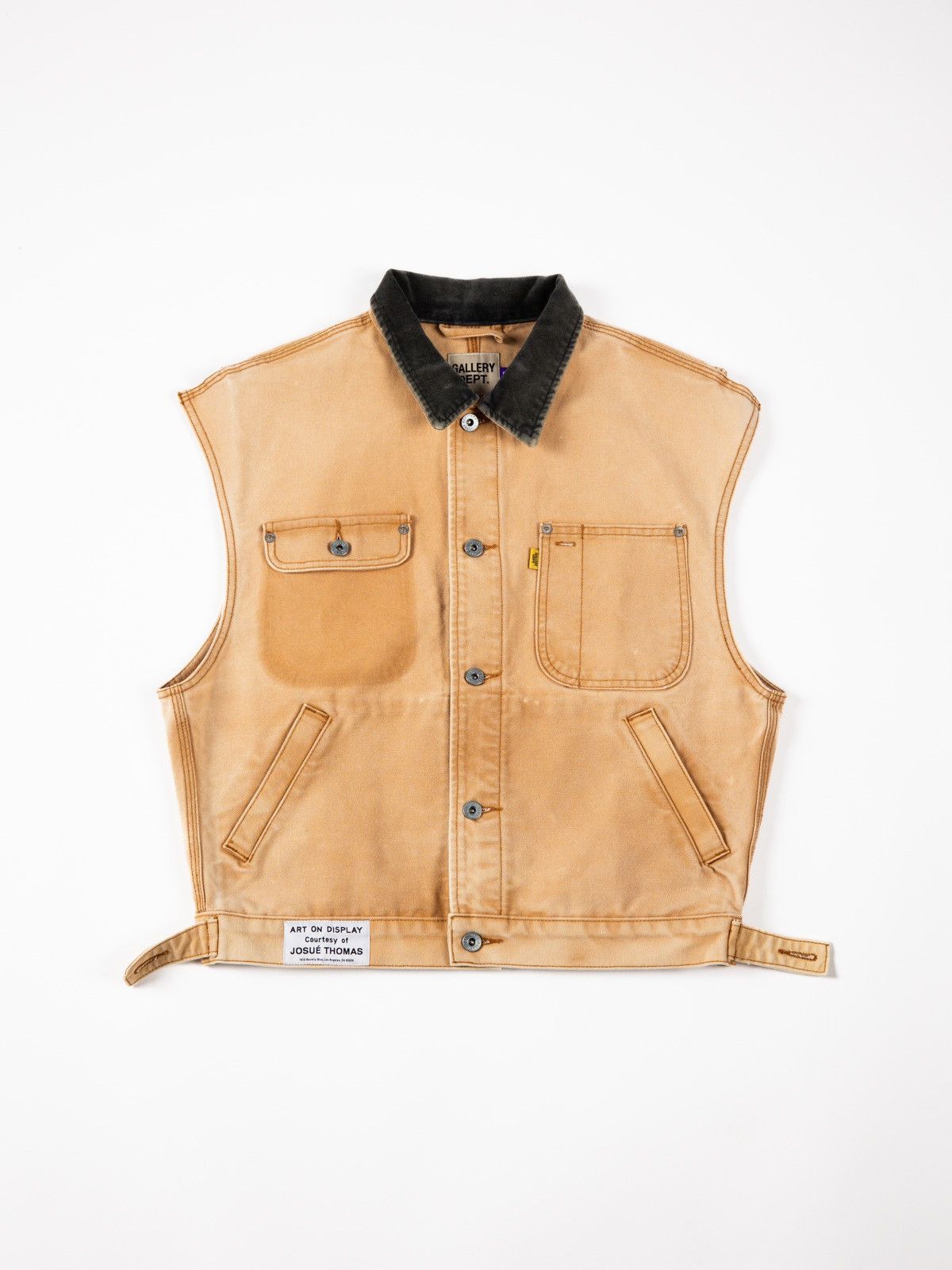 image of Gallery Dept. Logan Vest in Tan, Men's (Size Small)