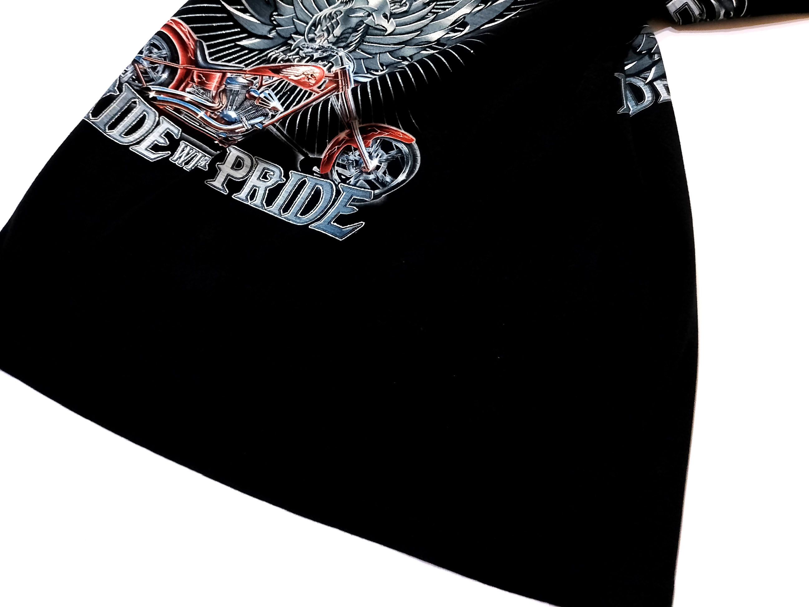 Other Vintage Ride with Pride Biker Long Sleeve T Shirt Rock Eagle Size US XL / EU 56 / 4 - 12 Thumbnail